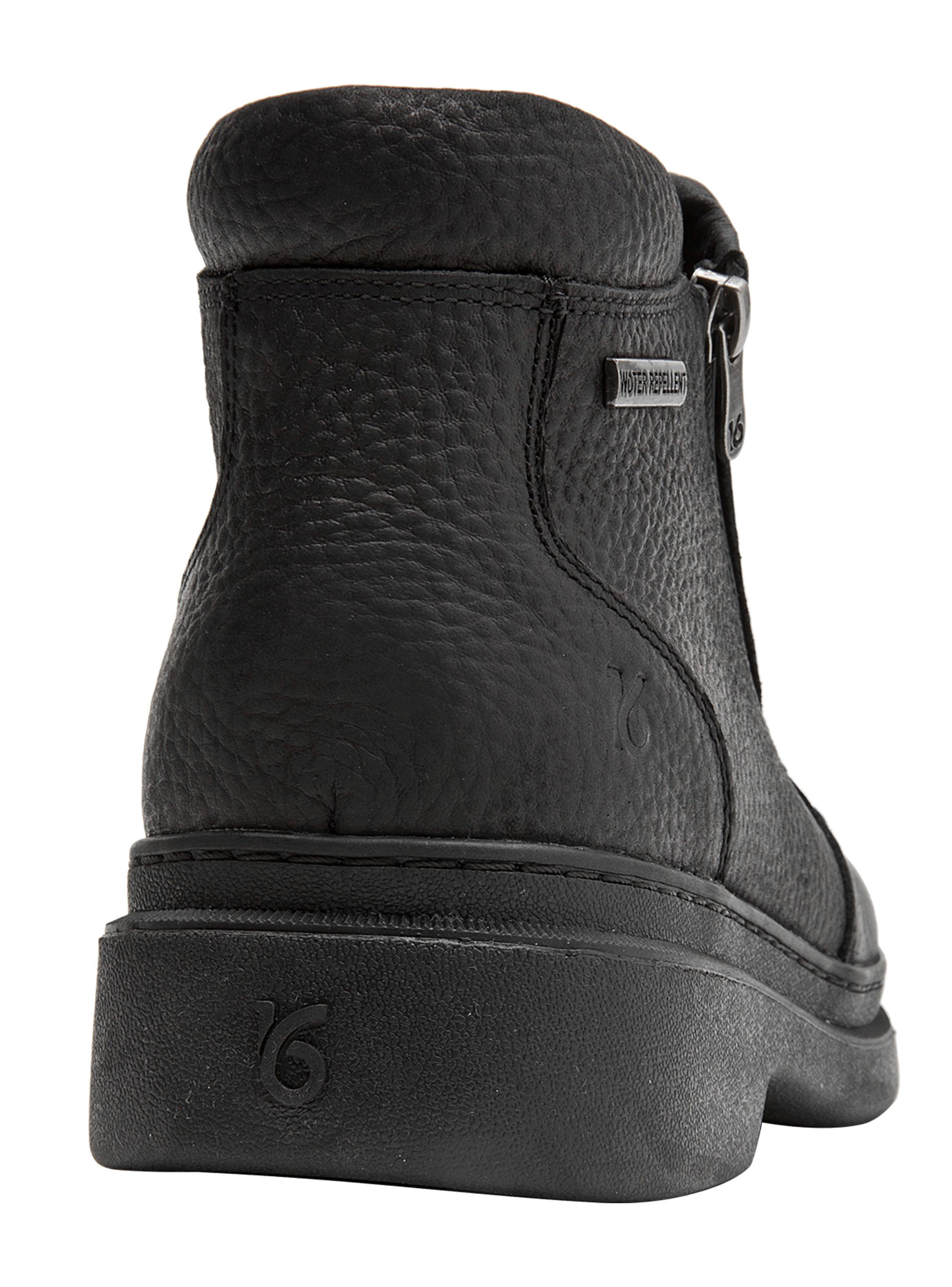 Botín Sport con Cierre al Costado Cuero Hombre-4