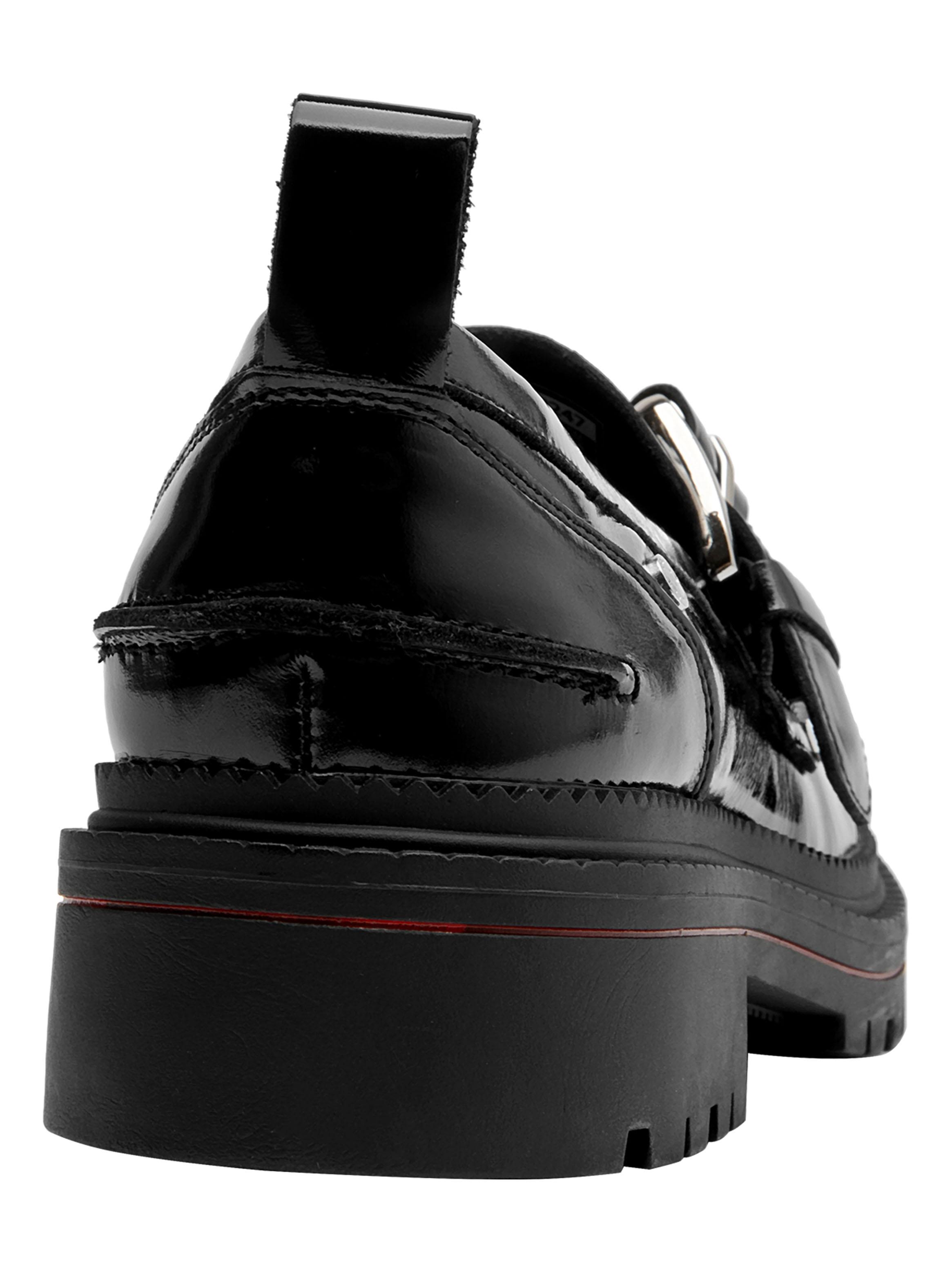 Mocasín Charol con Hebilla Mujer-4