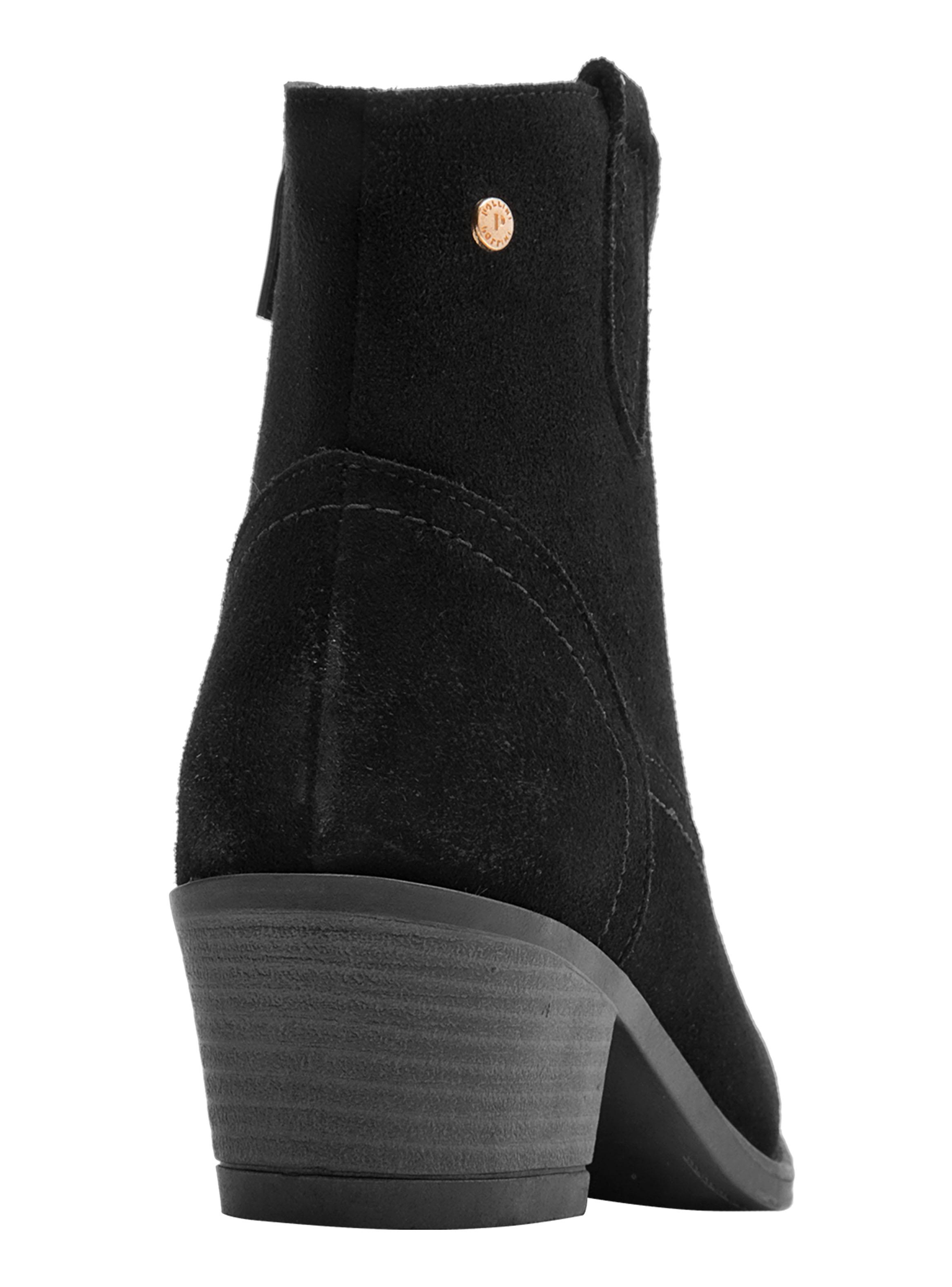 Botín Mujer Western Cuero-4