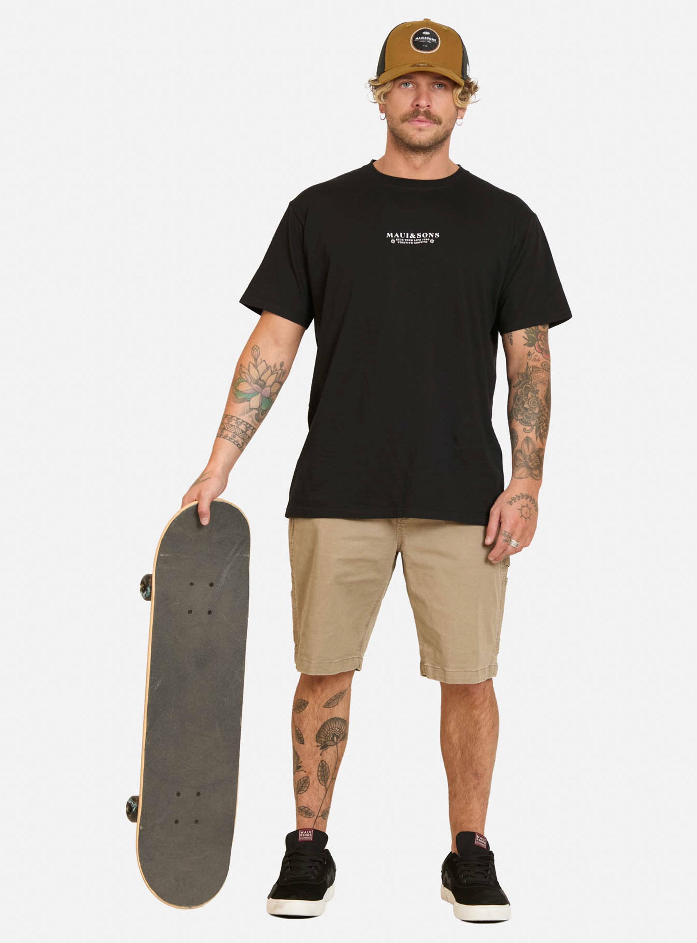 Bermuda Carpenter Fit Tiro Medio-3