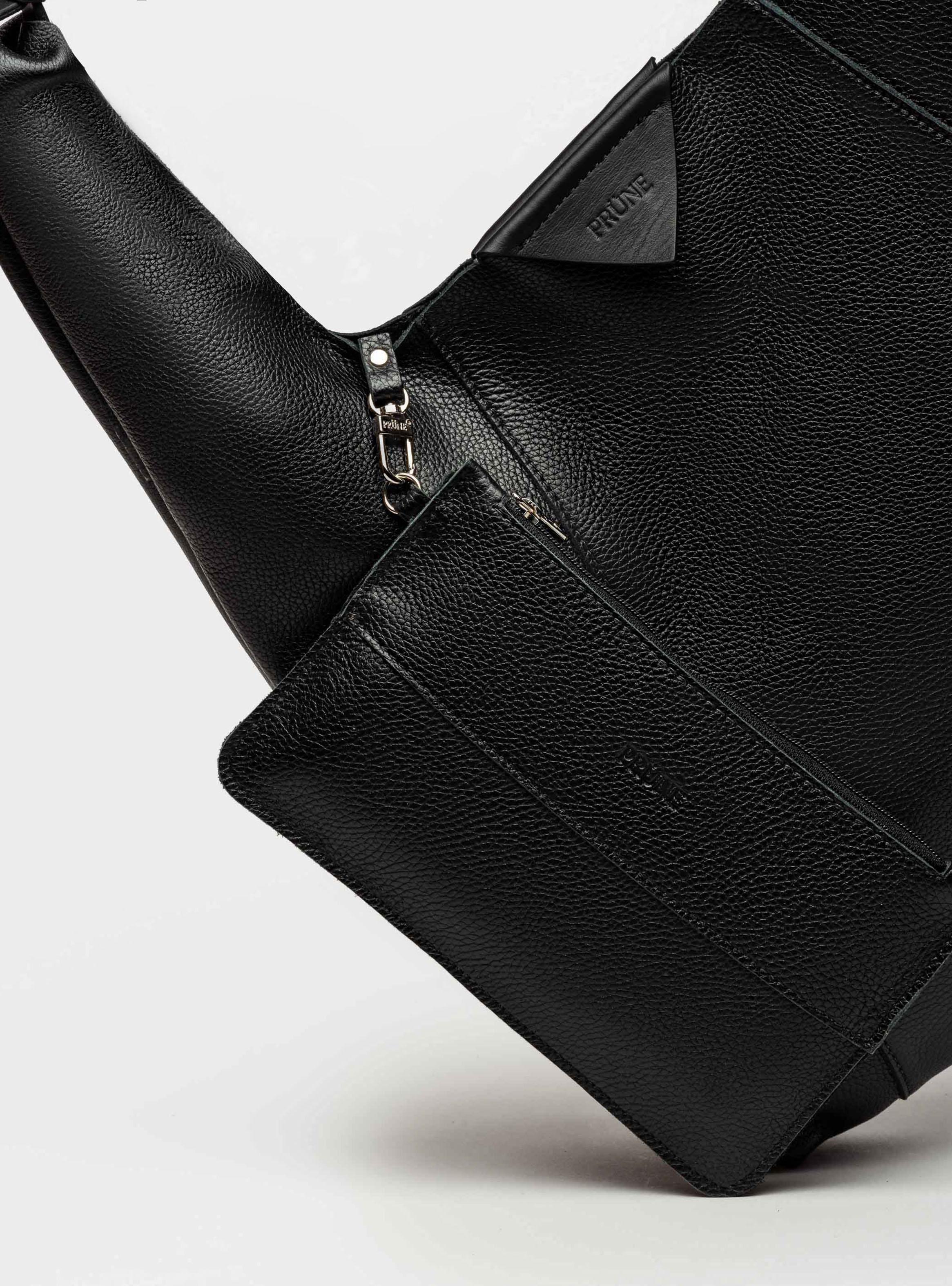 Cartera The Shopping Negro-2