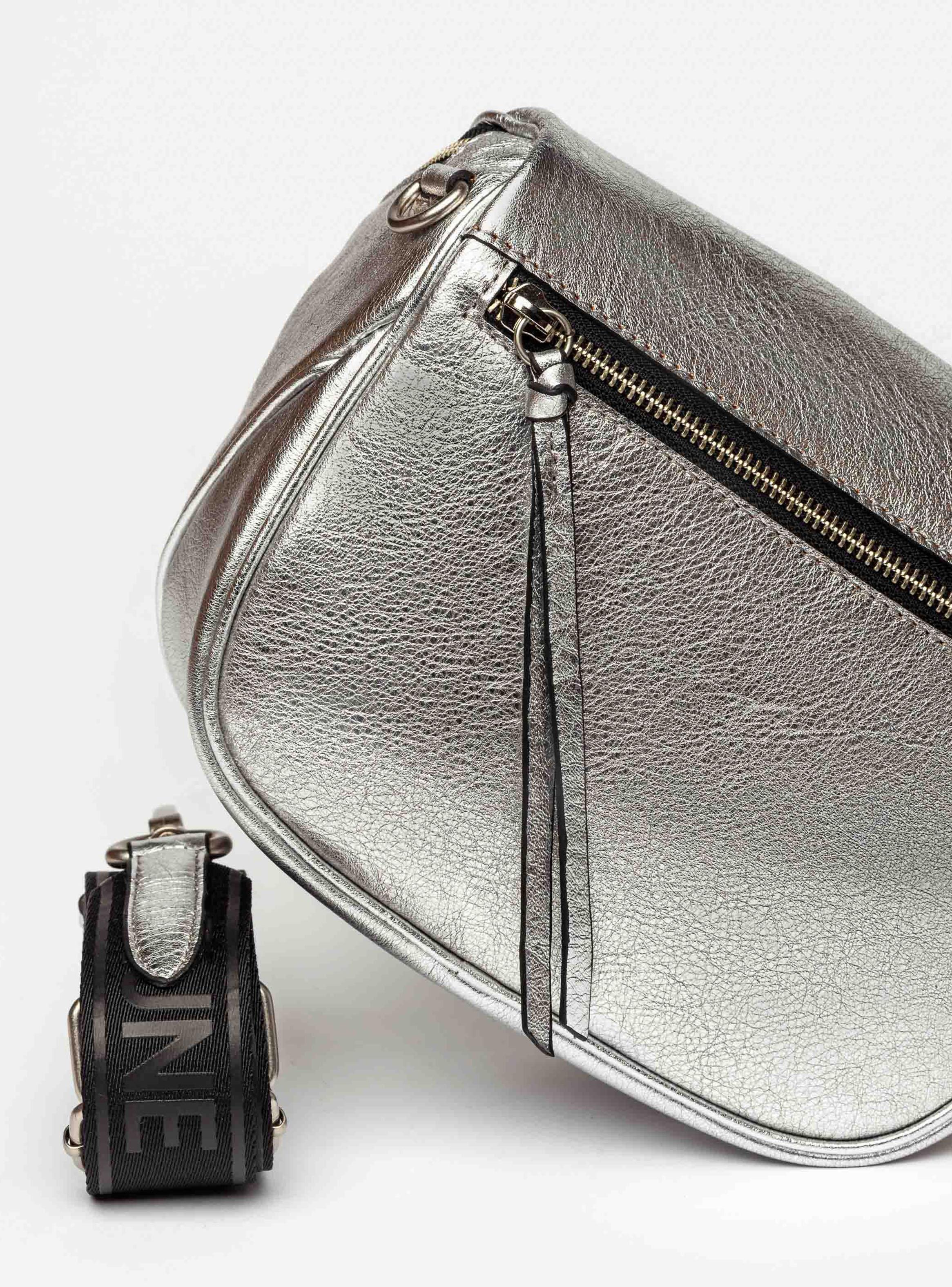Bandolera Soft Plata-2