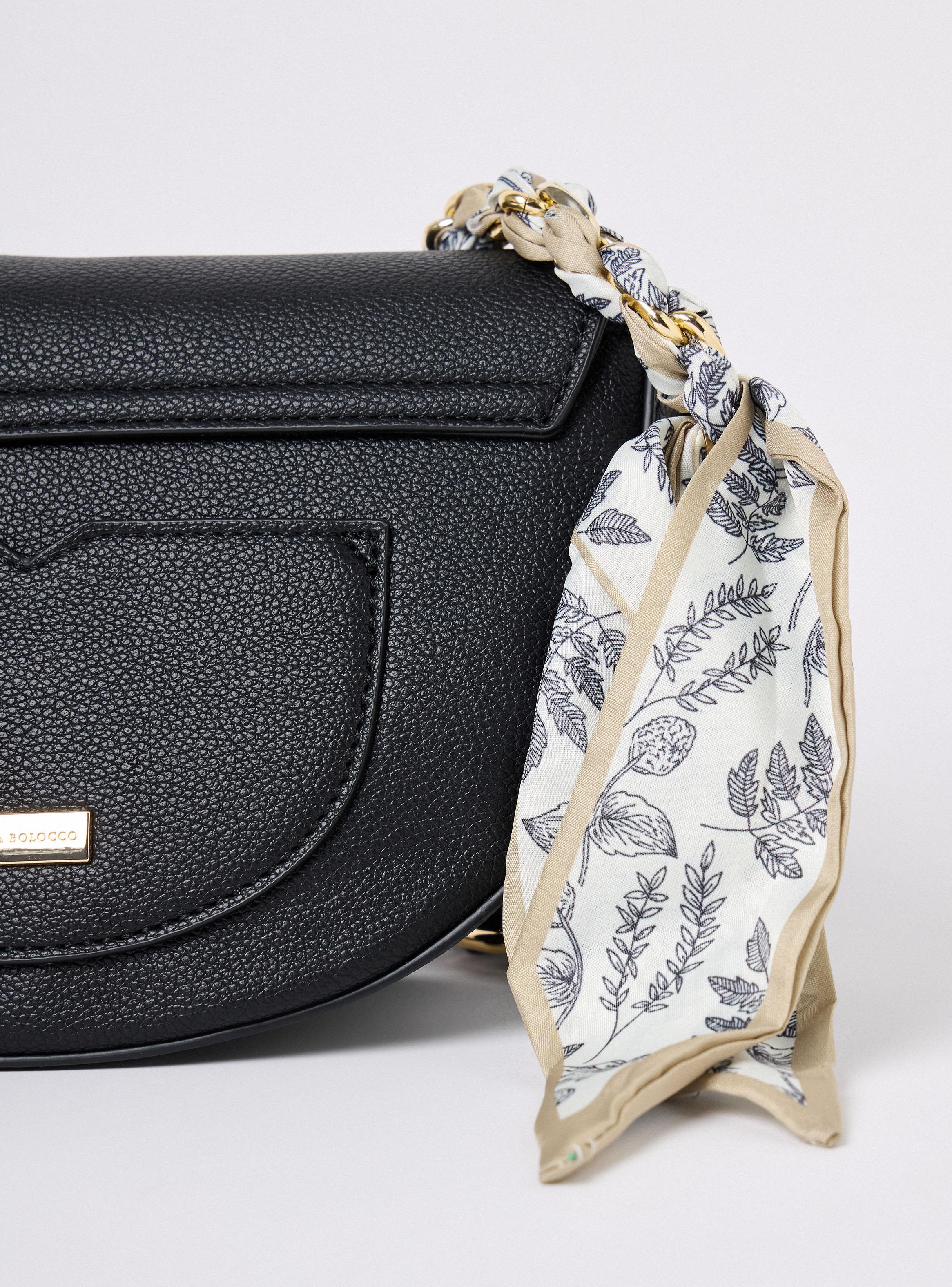 Cartera de Hombro Crossbody con Pañuelo-6