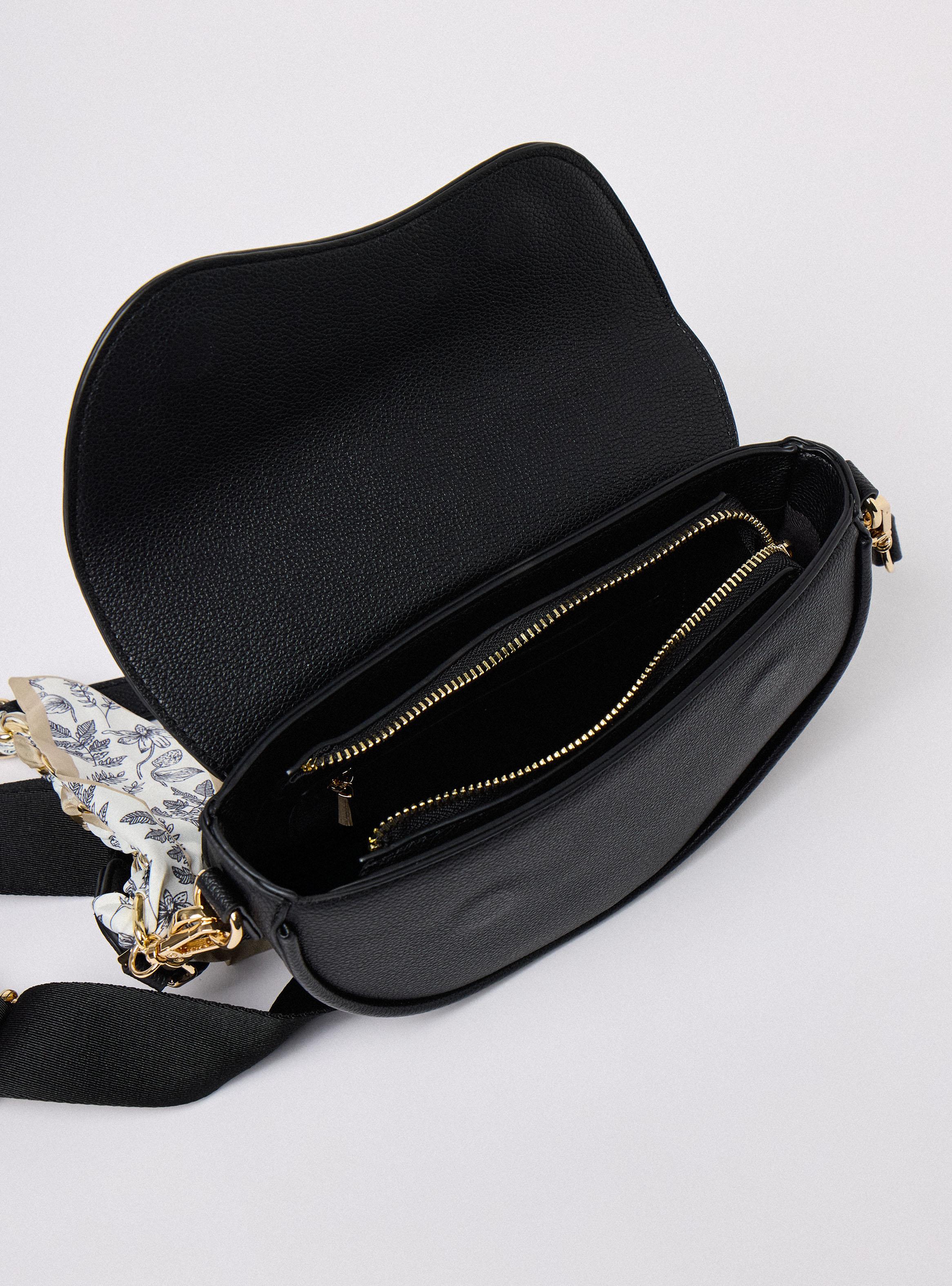 Cartera de Hombro Crossbody con Pañuelo-5