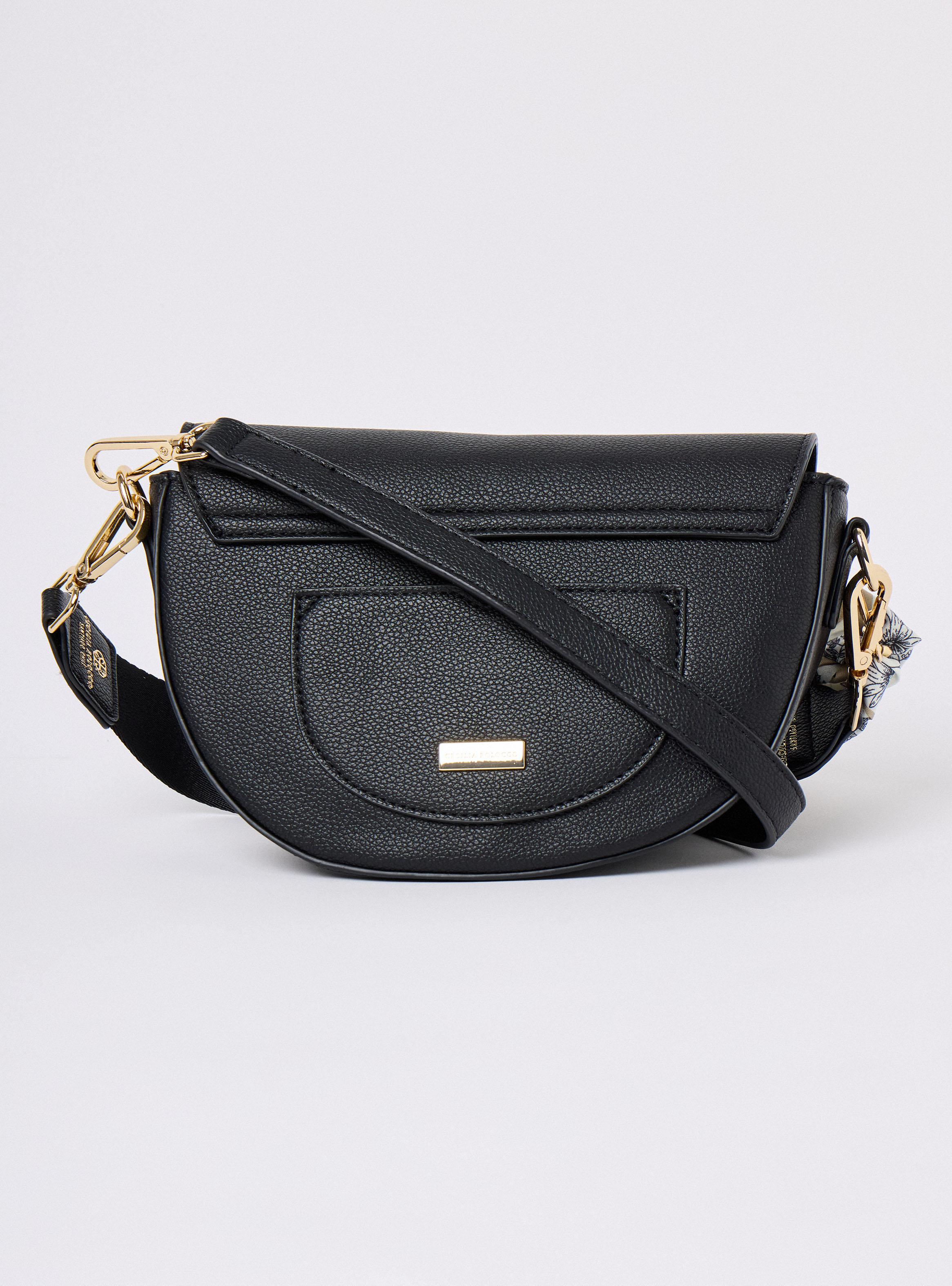 Cartera de Hombro Crossbody con Pañuelo-2