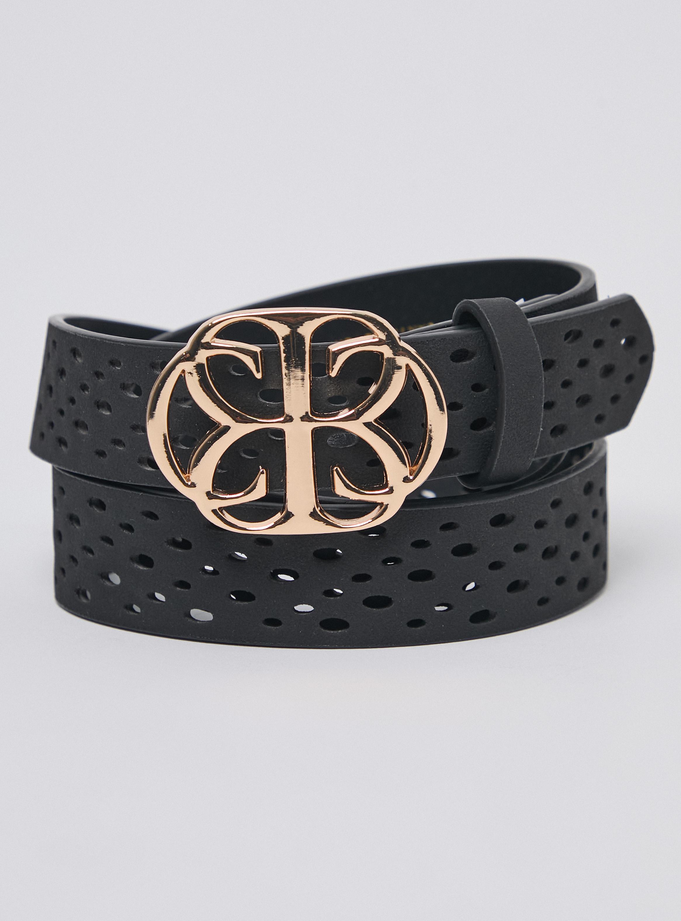 Cinturón Láser Cut con Hebilla Logo-2