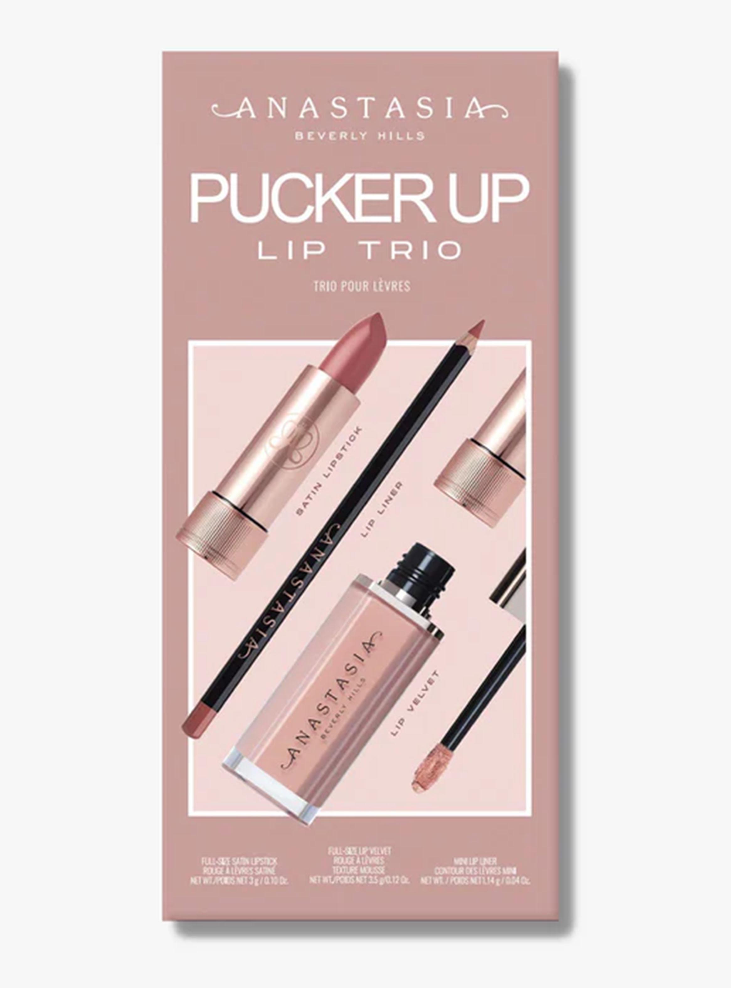 Kit de Labios Pucker Up Lip Trio Hush Pink-2