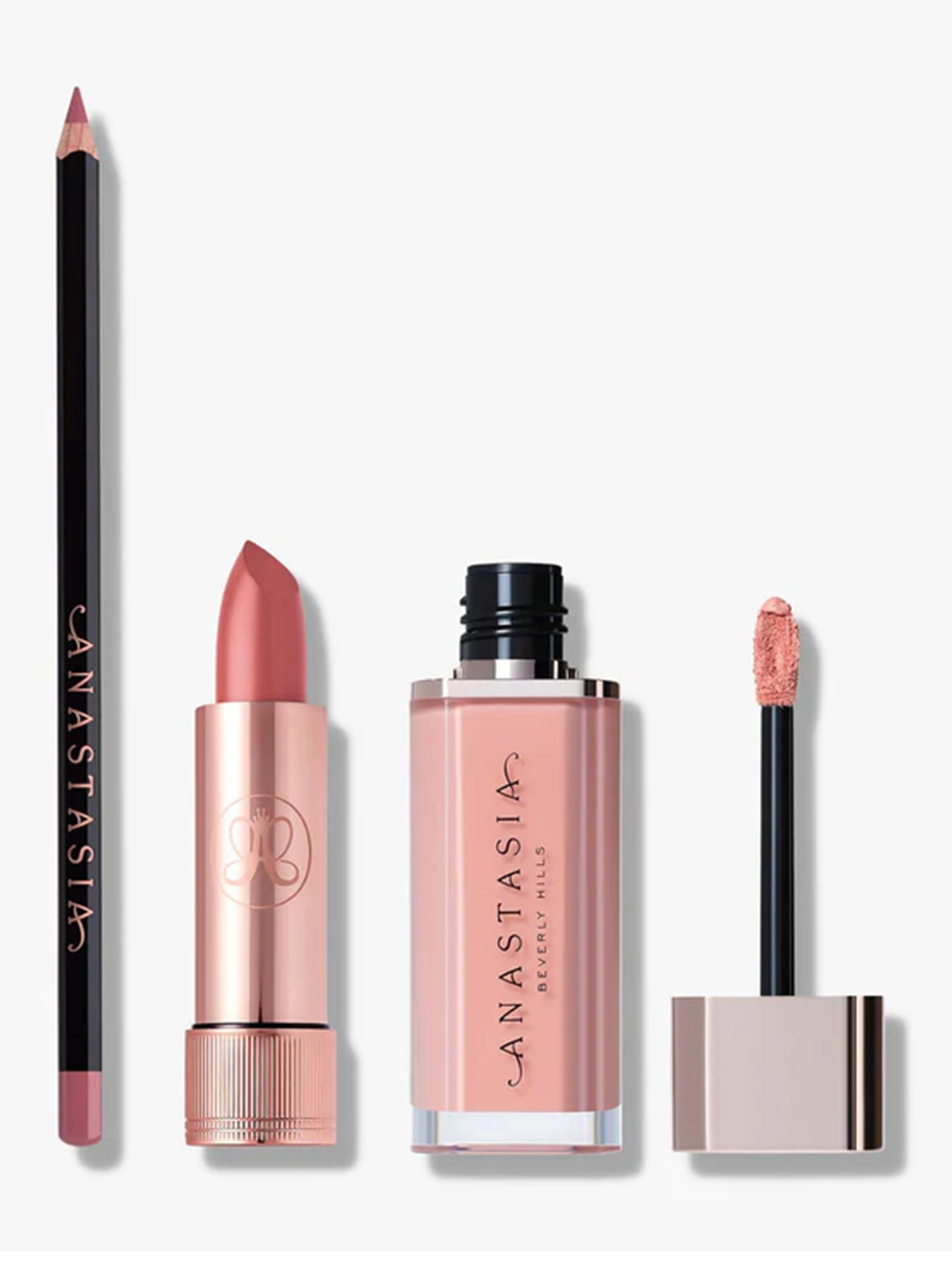 Kit de Labios Pucker Up Lip Trio Dusty Rose-0