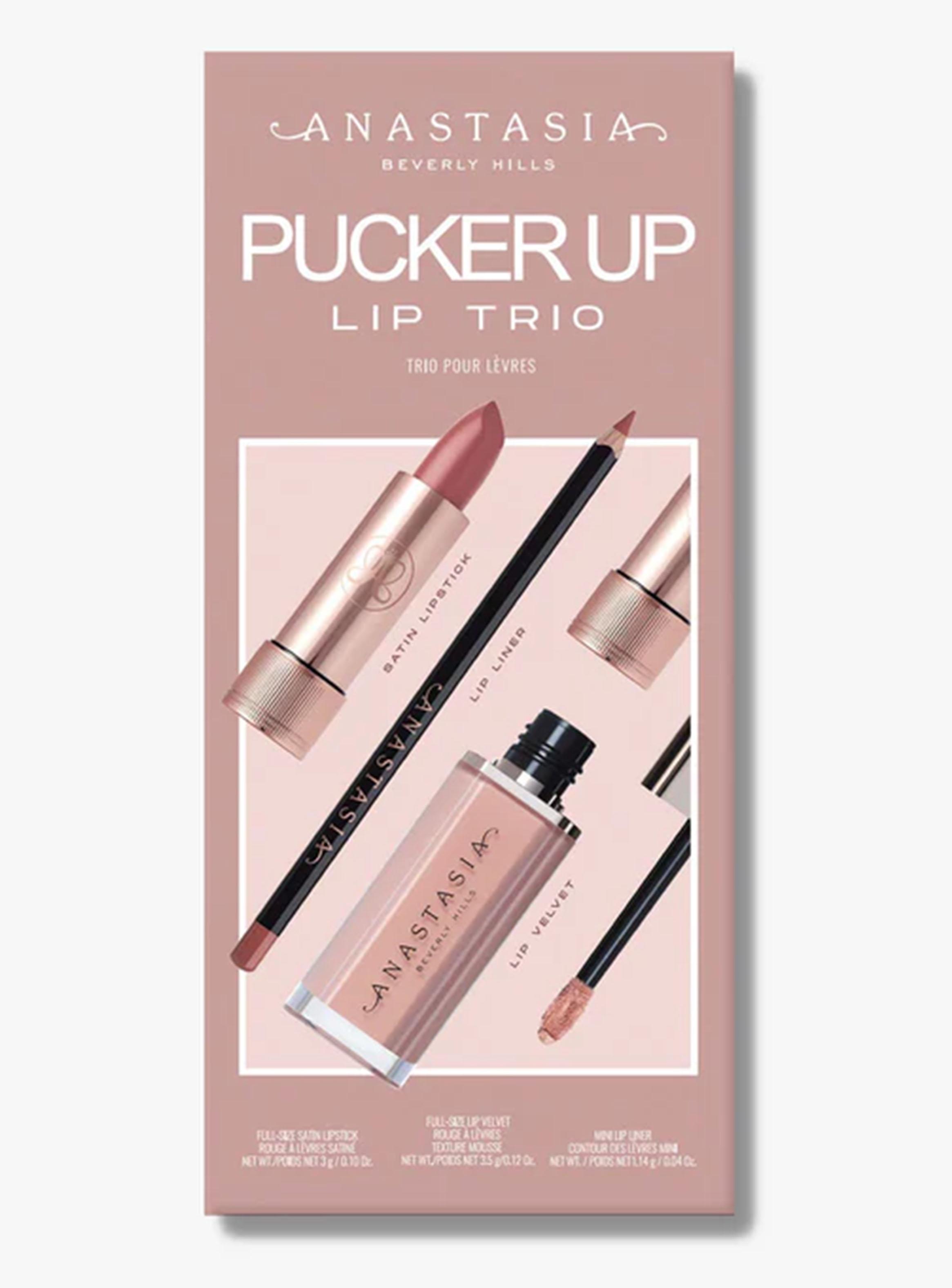 Kit de Labios Pucker Up Lip Trio Dusty Rose-2