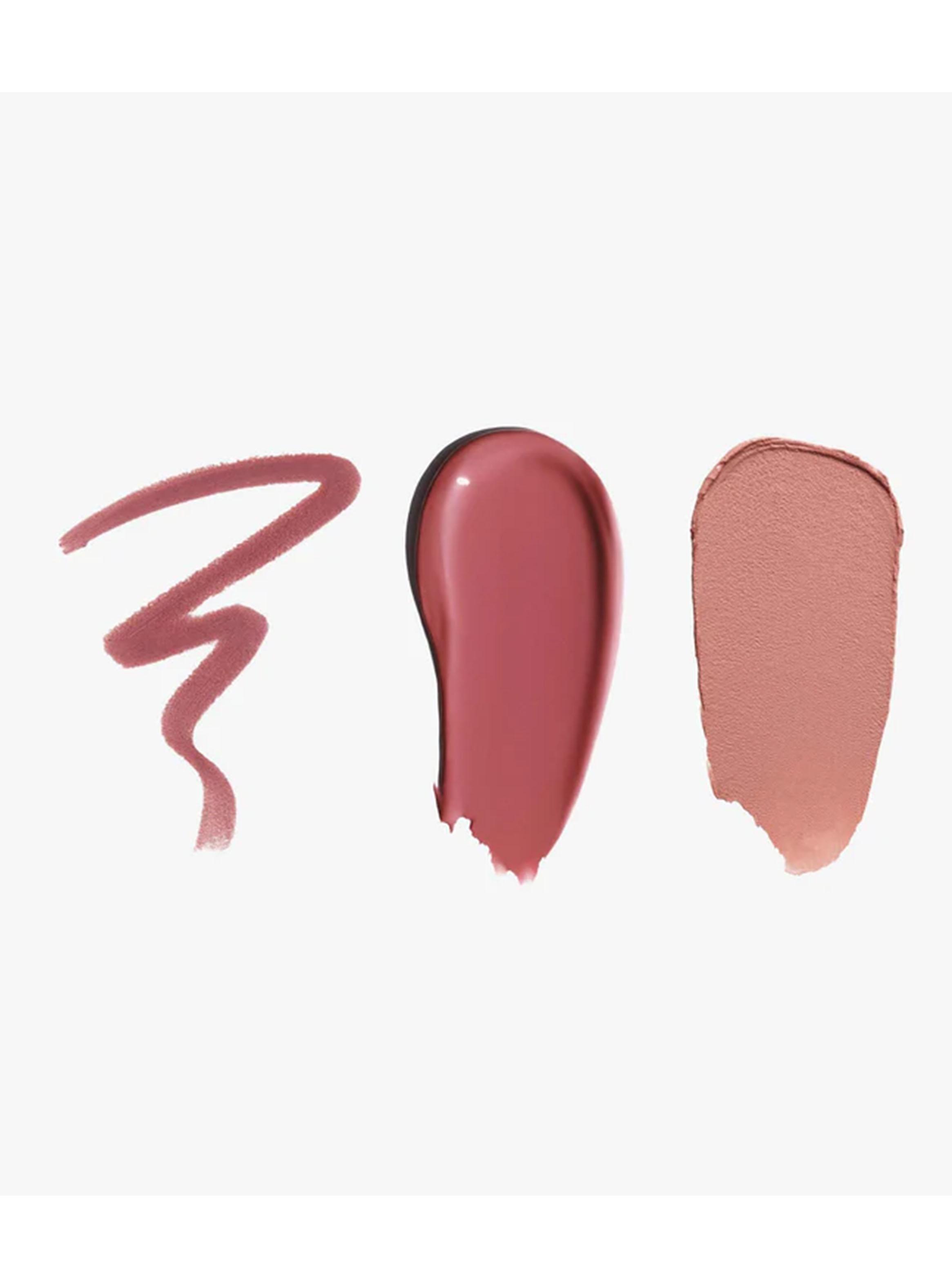 Kit de Labios Pucker Up Lip Trio Dusty Rose-1