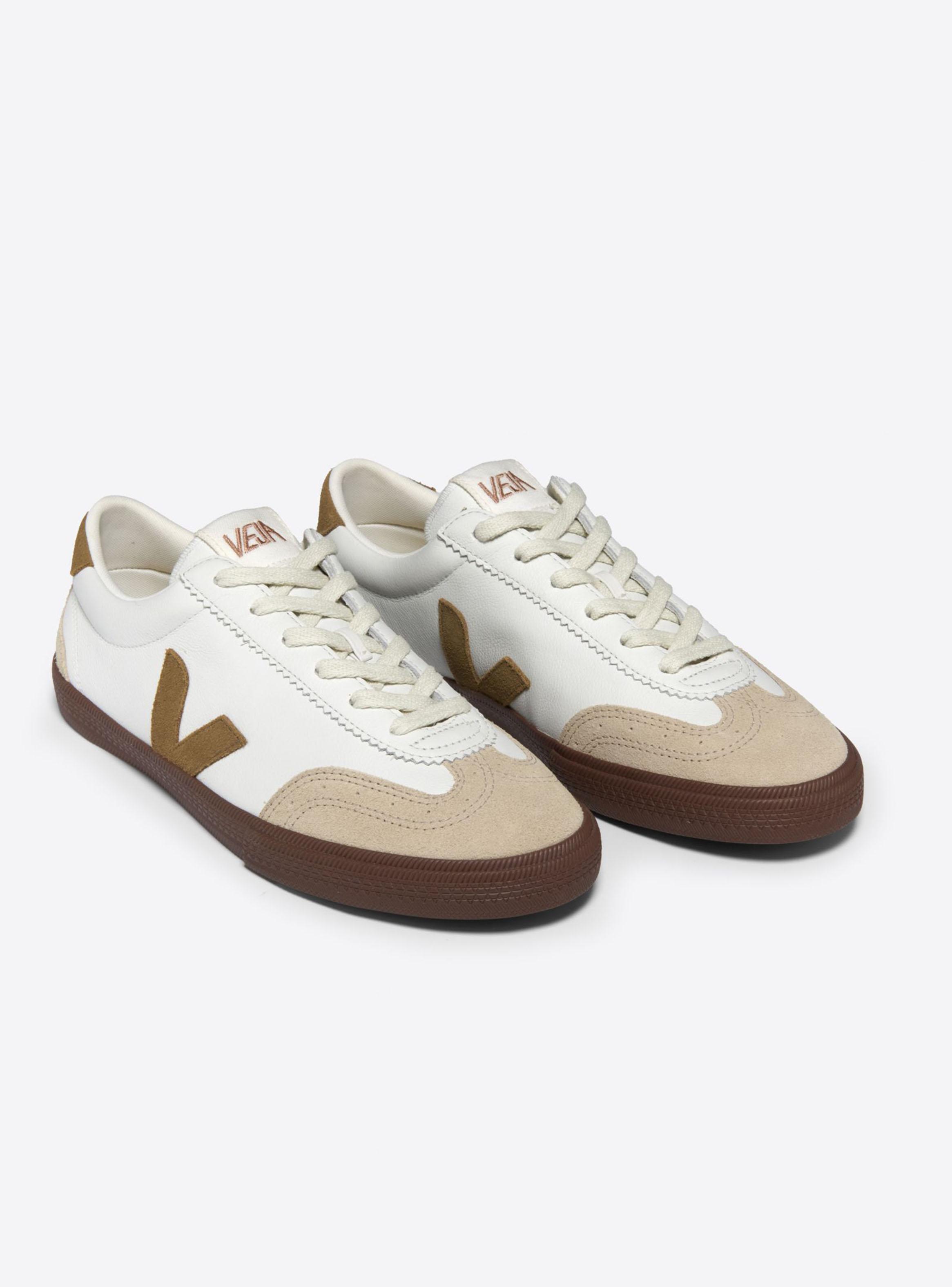 Zapatilla Urbana Volley Leather Bark Unisex-1
