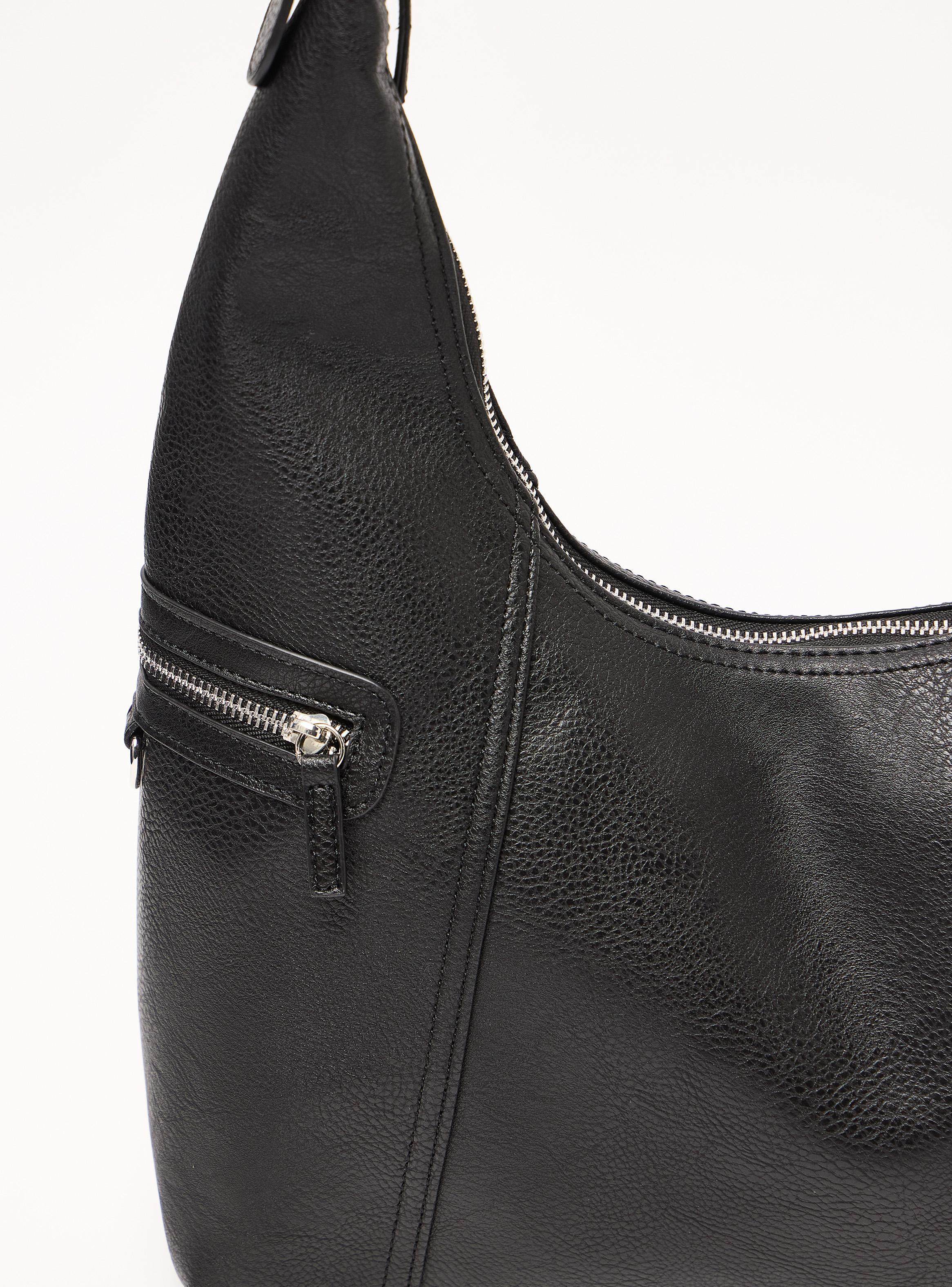 Cartera de Hombro con Cierres-6