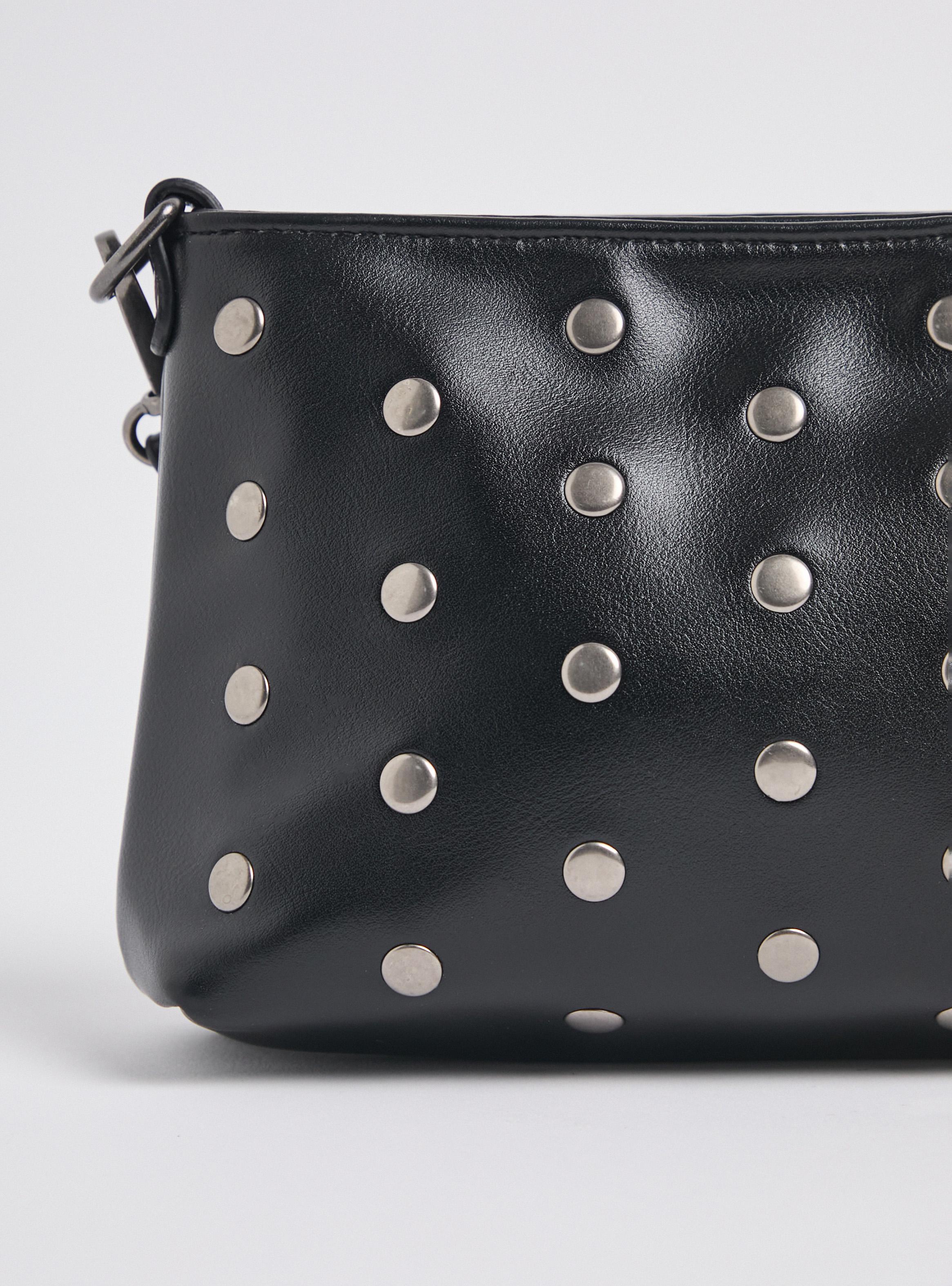 Cartera Tipo Bandolera Mini Tachas Circulares-5