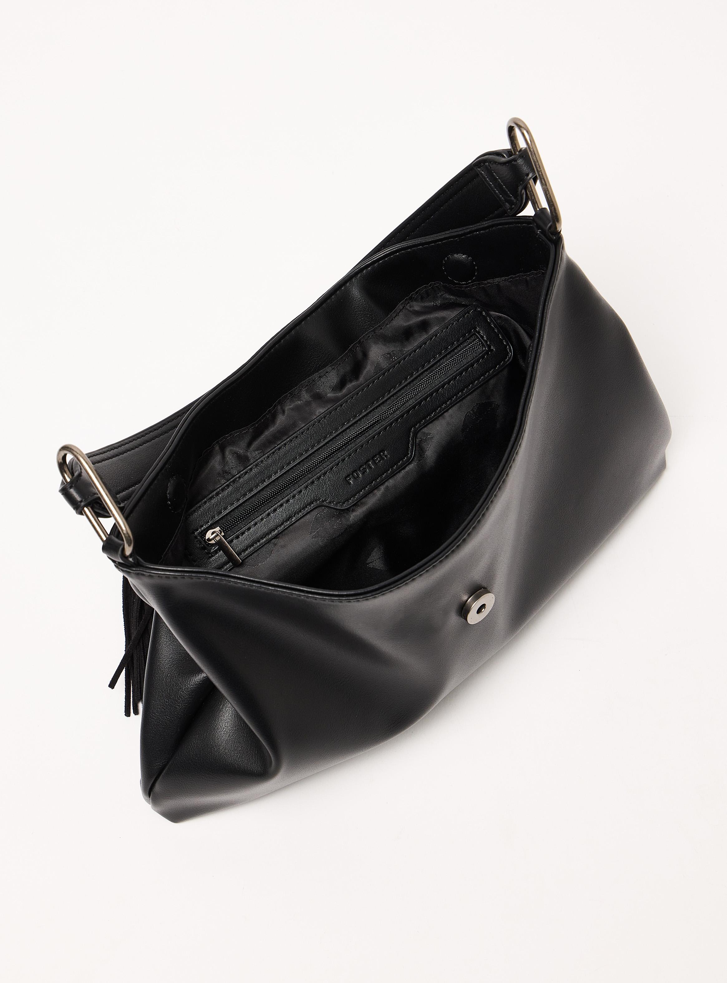 Cartera de Hombro Detalle Tachas y Flecos-5