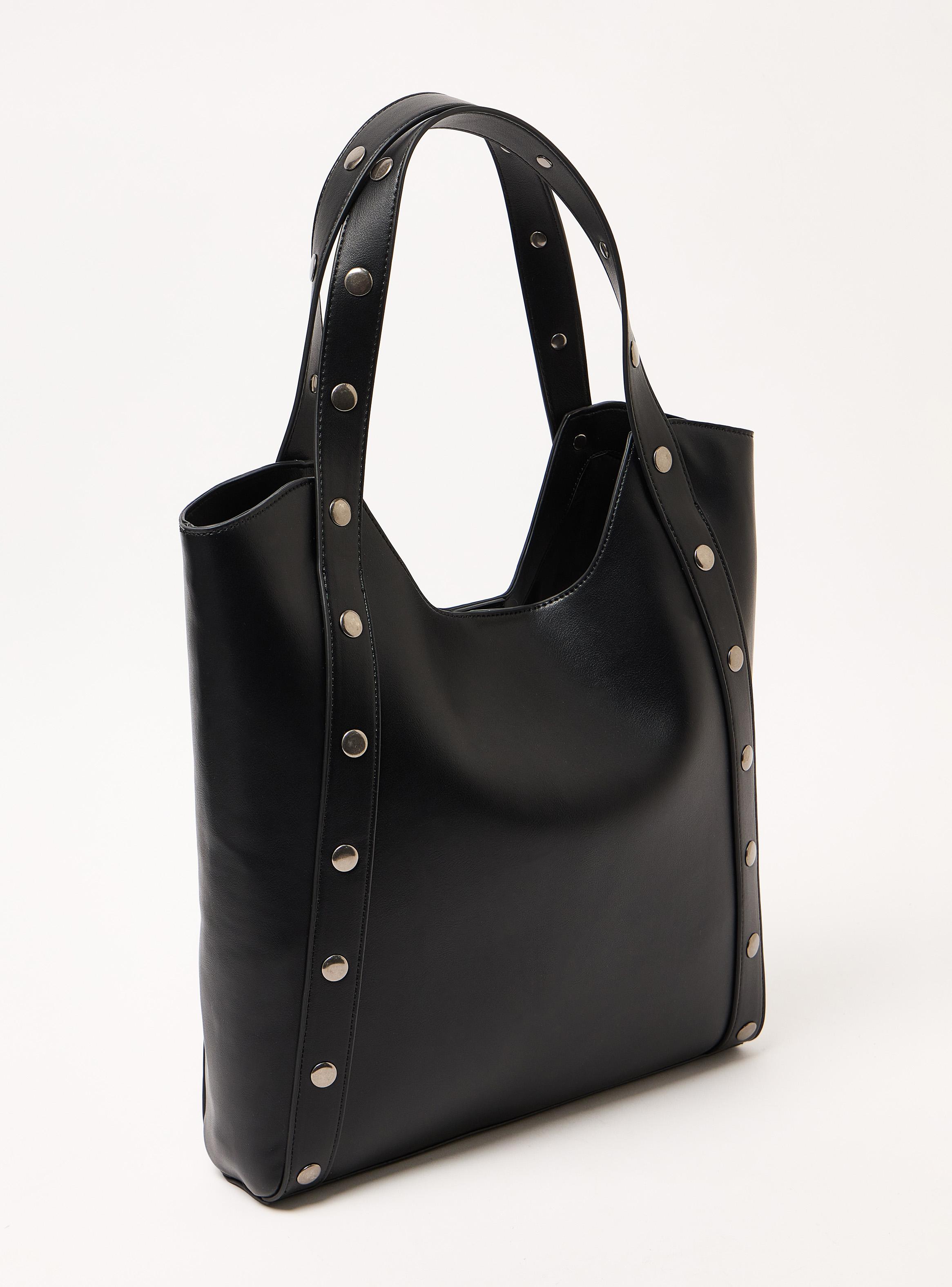 Cartera Tipo Tote XL Tachas-2