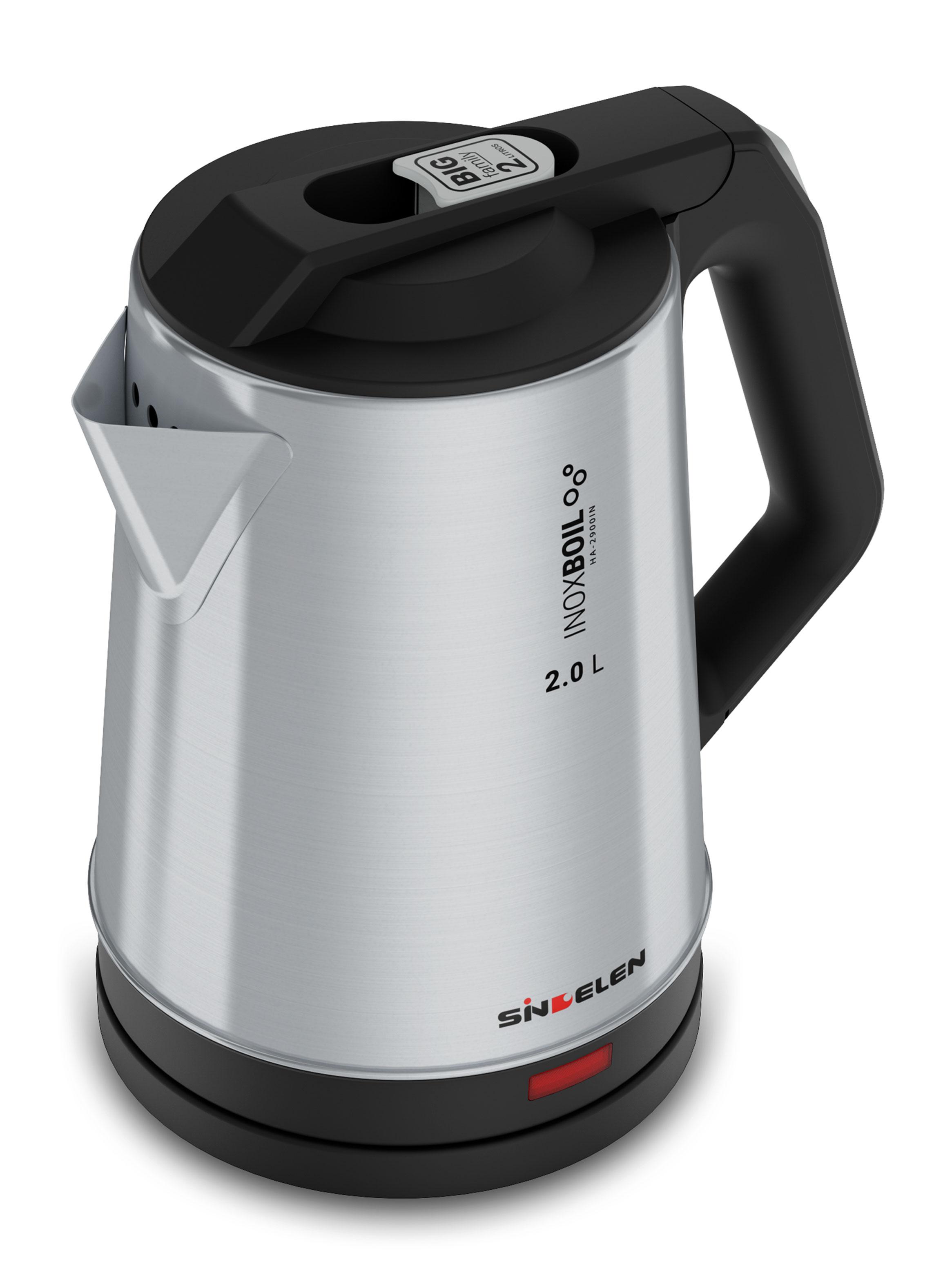 Hervidor de Agua 2 Litros 1350W HA-2900IN Inox-2