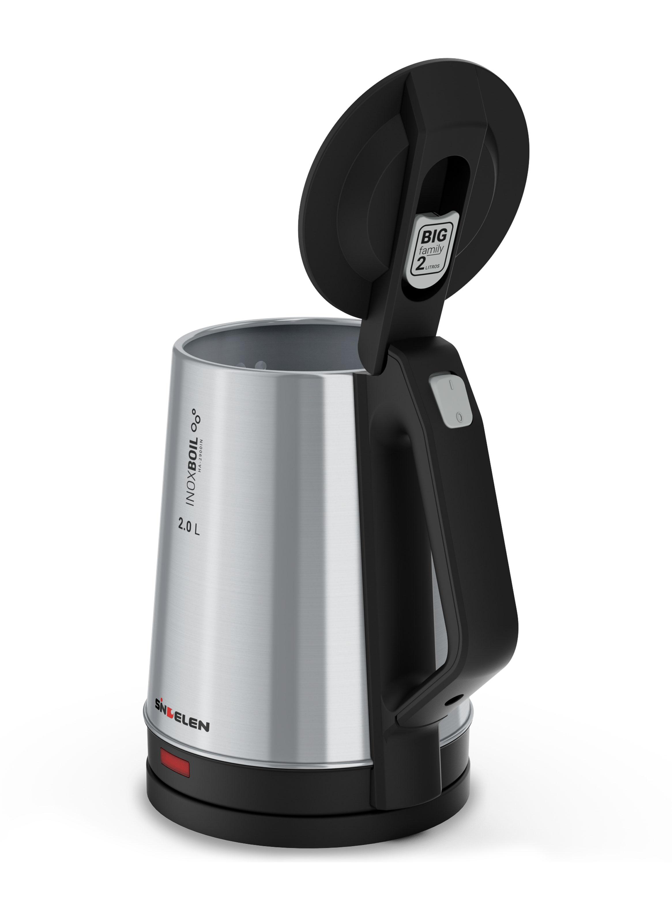 Hervidor de Agua 2 Litros 1350W HA-2900IN Inox-3