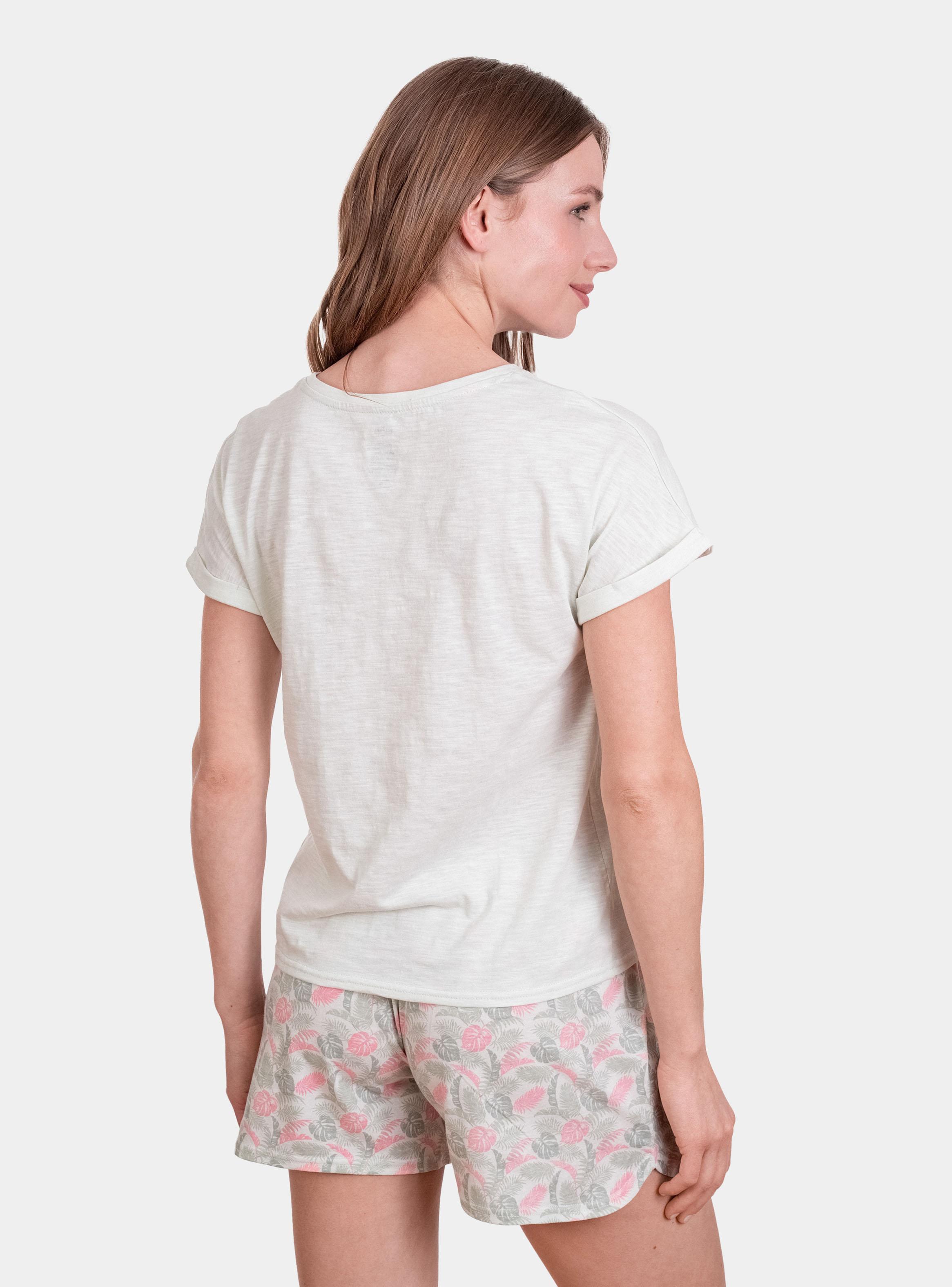 Pijama Corto Algodón con Estampado-1