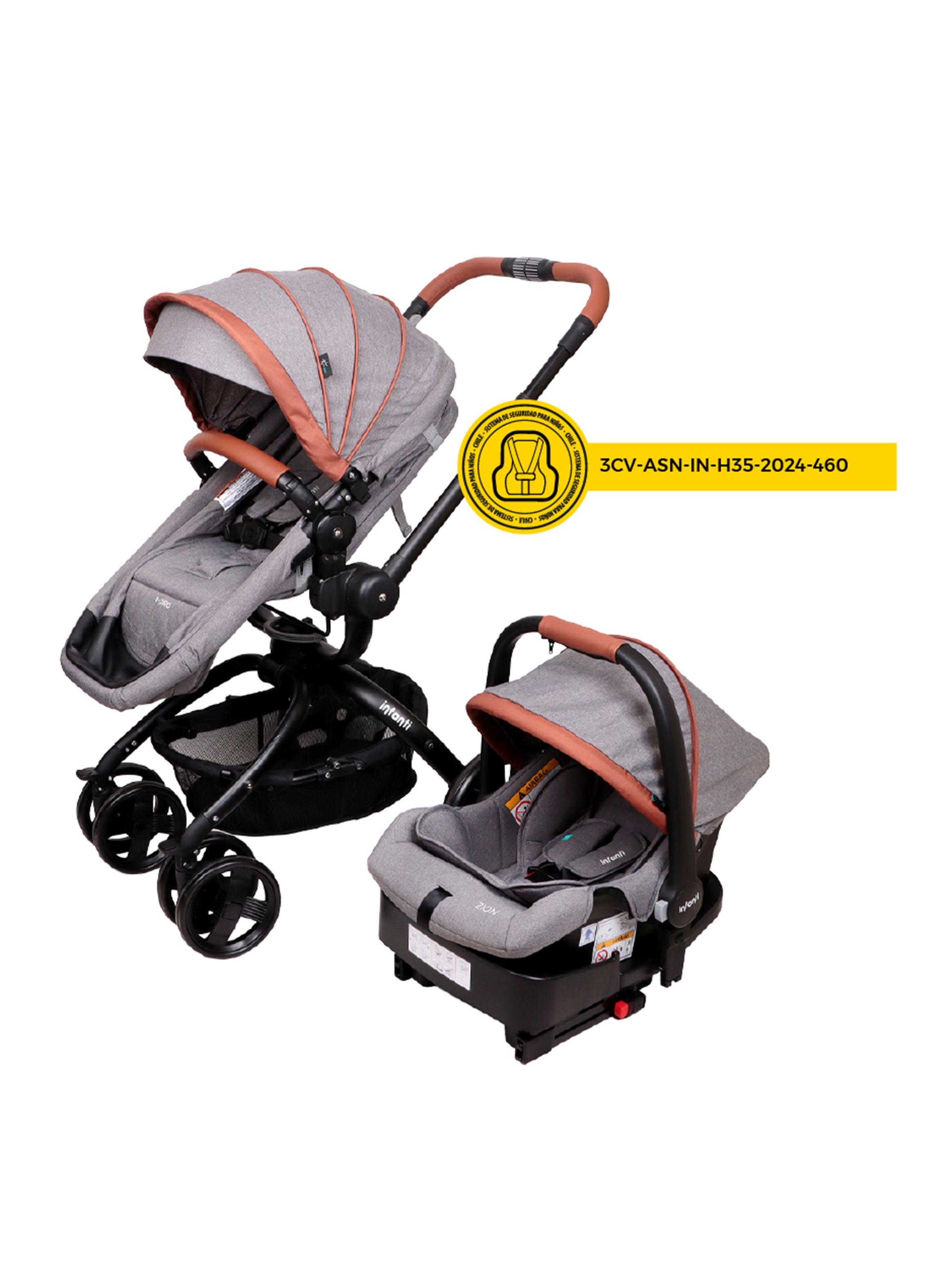 Coche Travel System I-Giro 2G Bright Gray-4