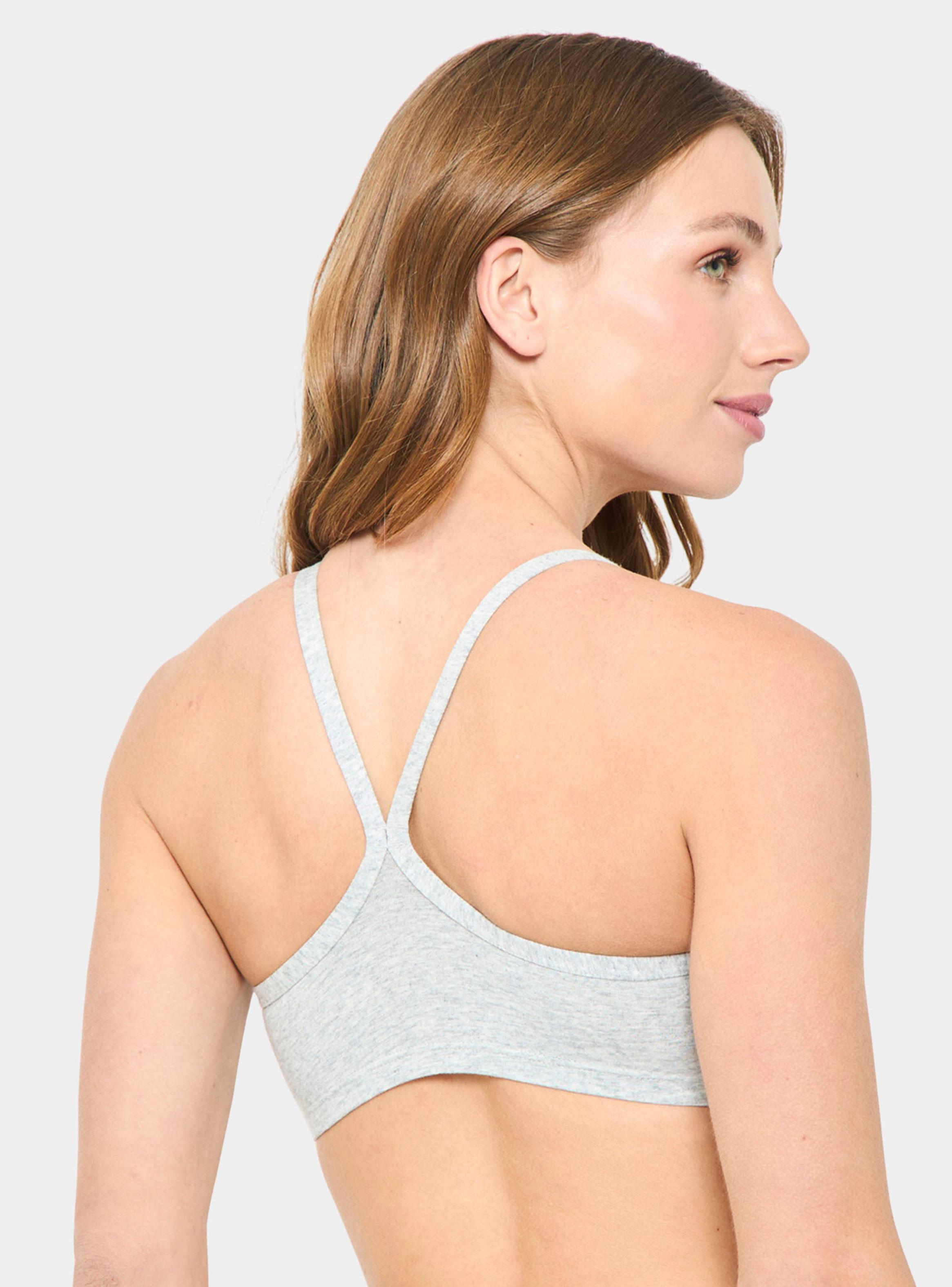 Pack 4 Sostén Peto Padding Removible Algodón-3