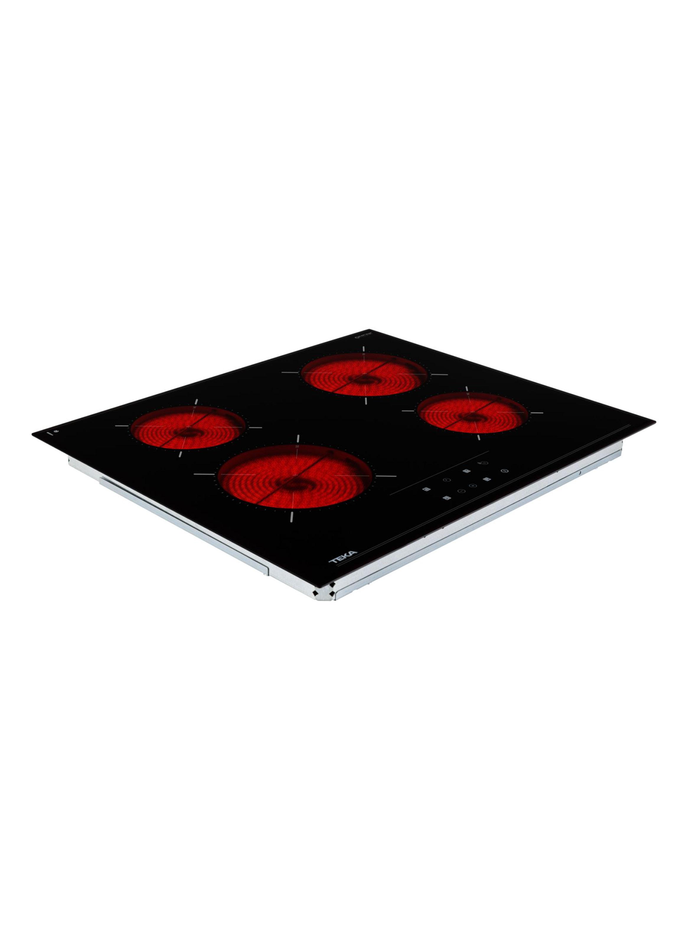 Encimera Eléctrica Vitrocerámica 4 Quemadores TRI 64910 TC3 Negro-2