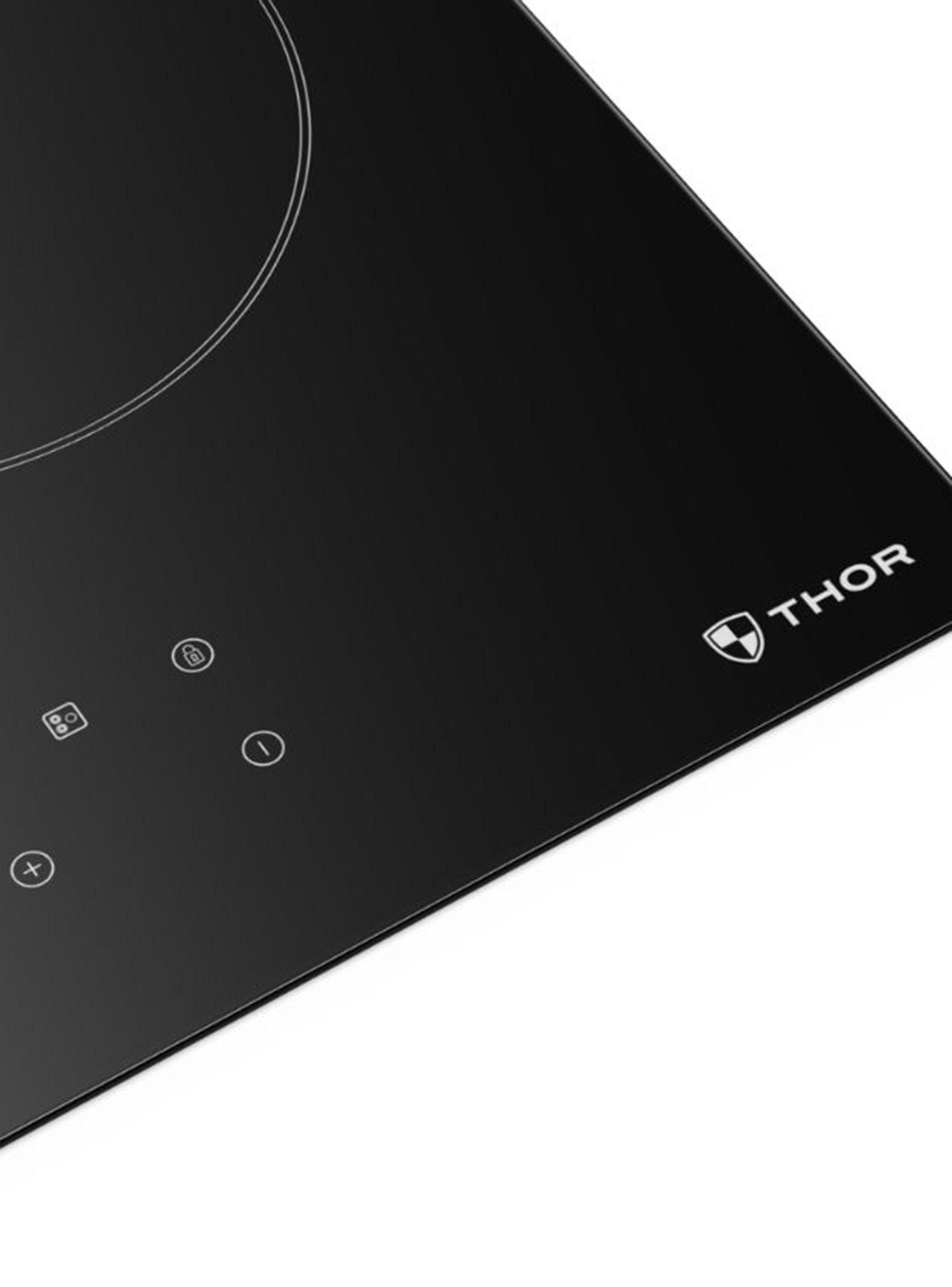 Encimera Eléctrica Vitrocerámica 4 Quemadores KBC-63200 BK Negro-4