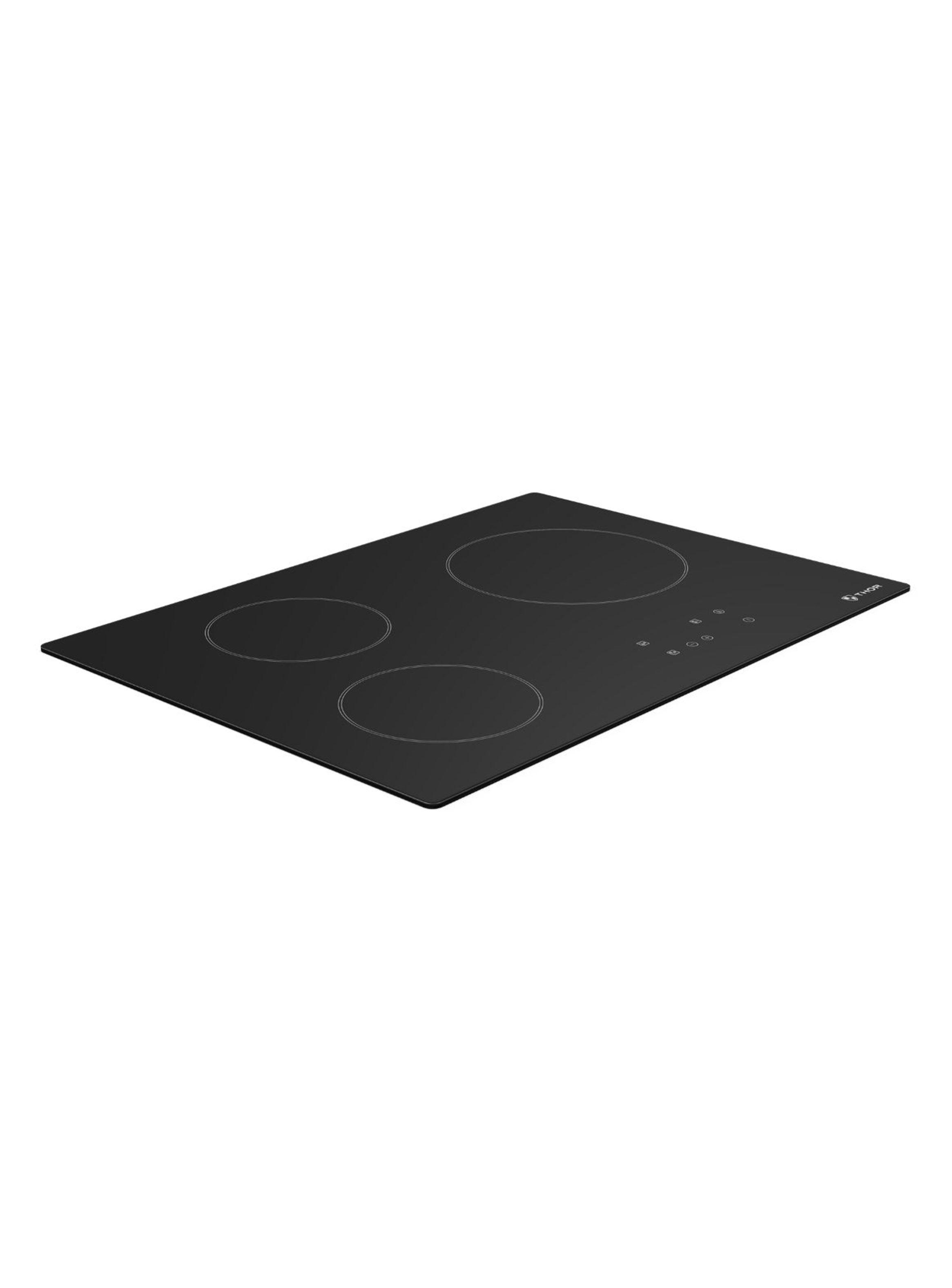 Encimera Eléctrica Vitrocerámica 4 Quemadores KBC-63200 BK Negro-3