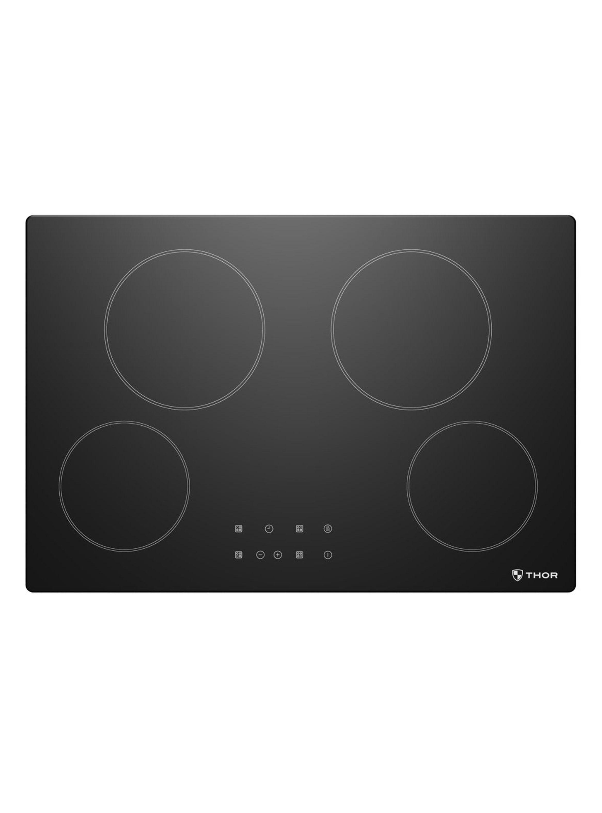 Encimera Eléctrica Vitrocerámica 4 Quemadores KBC 64200 BK Negro-0