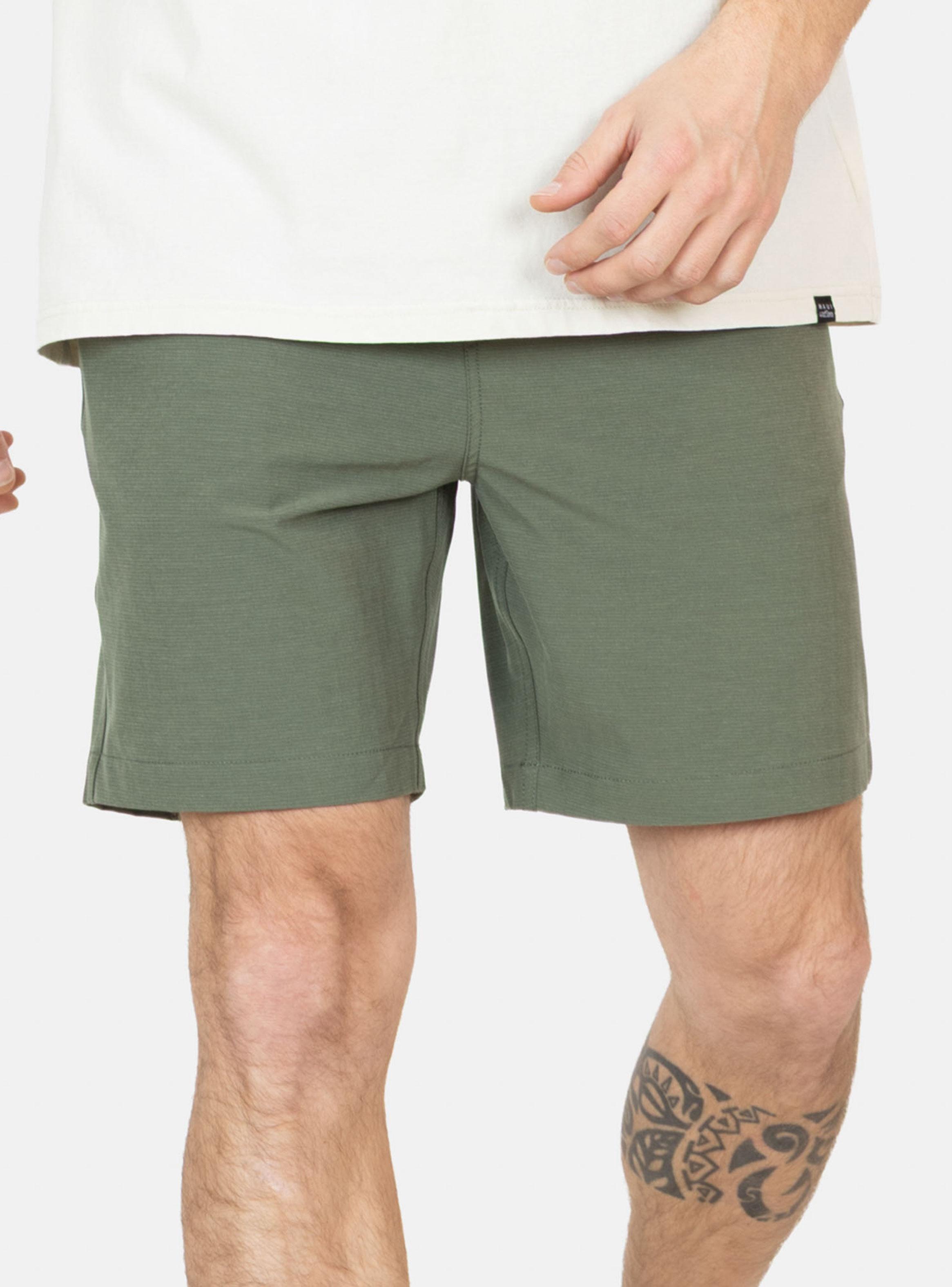 Bermuda Refgular Liso Cierre Cordón-2