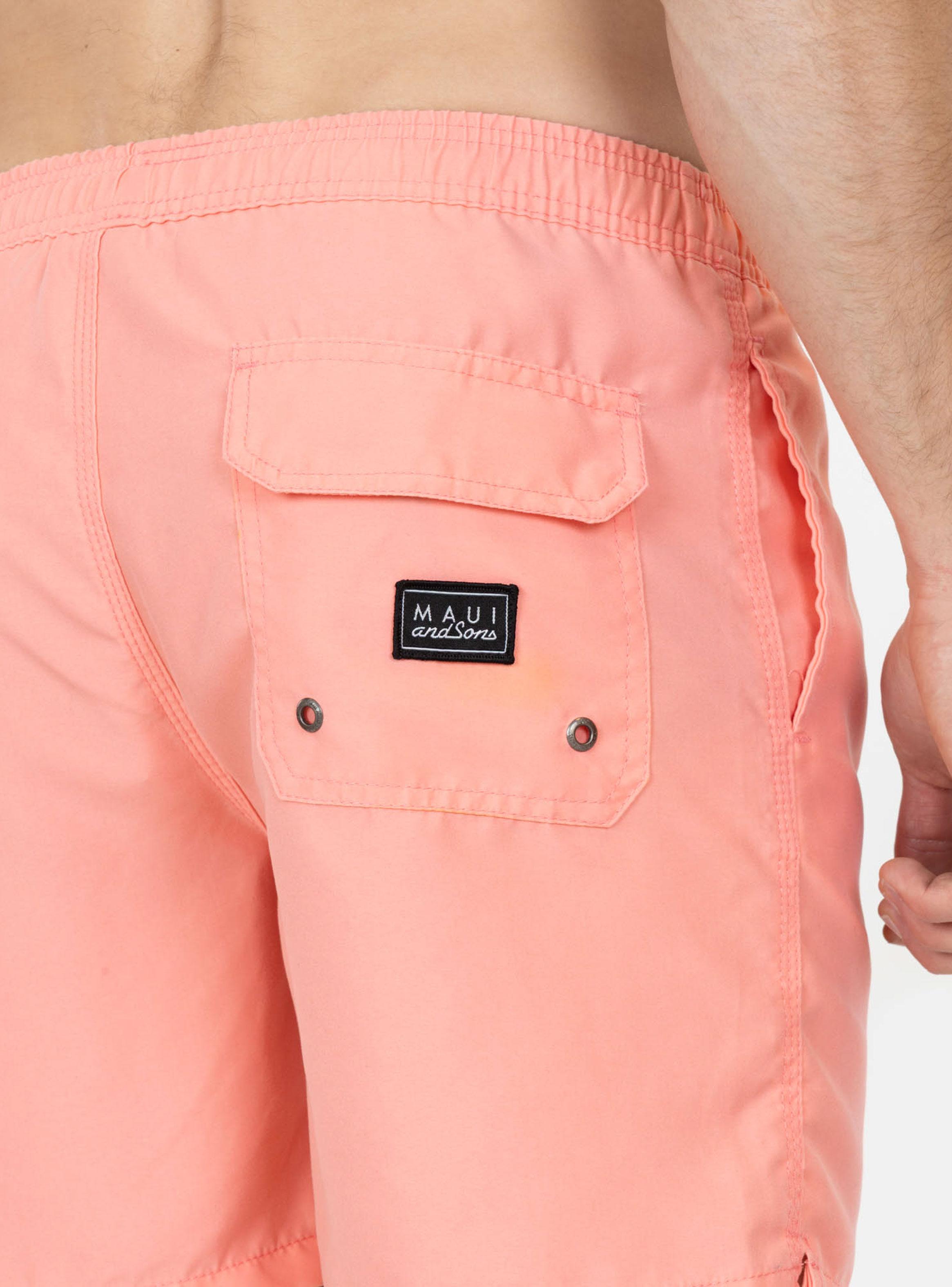 Traje de Baño Estilo Short con Cordón Liso-2