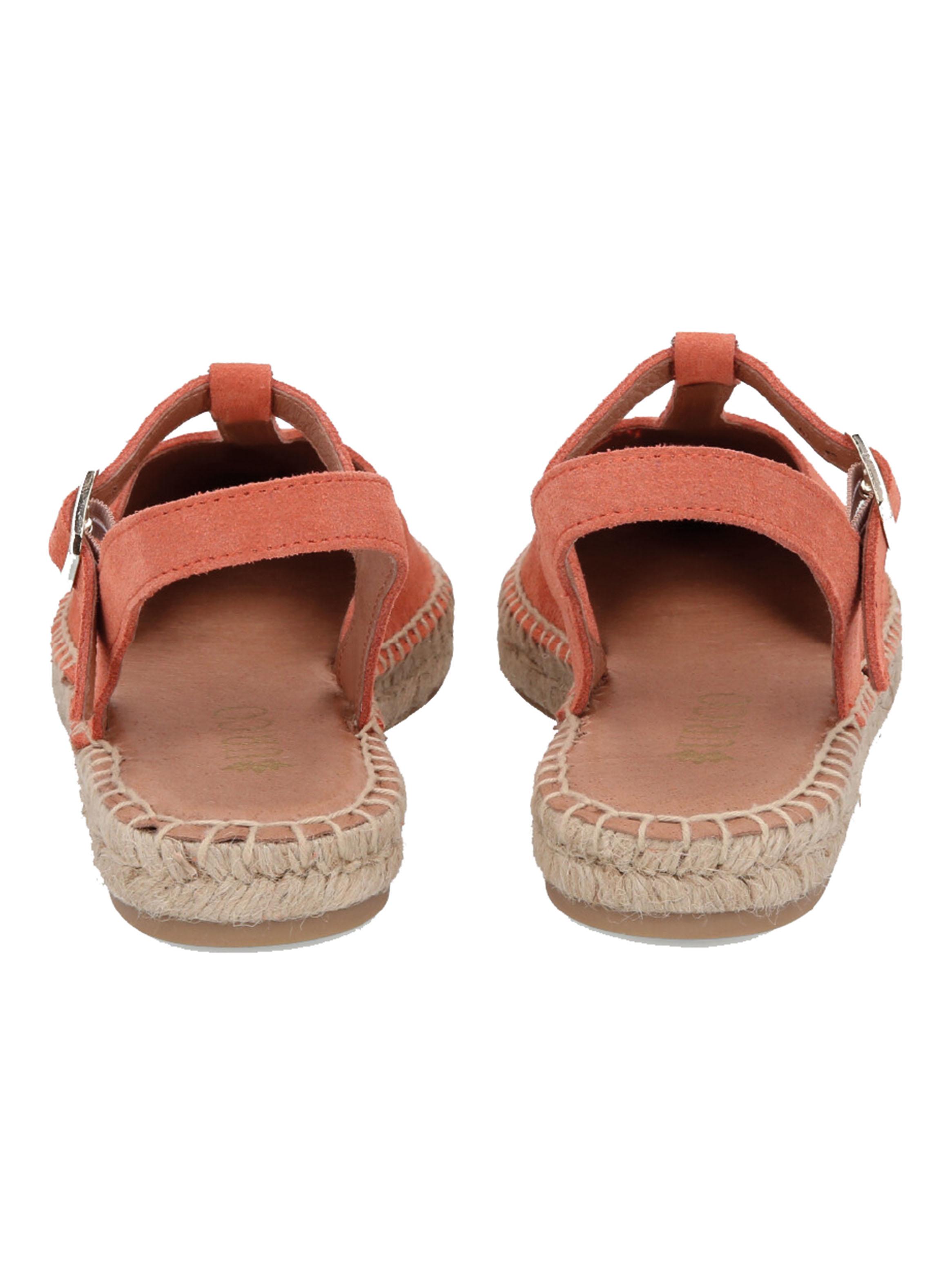Alpargata Cadiz Terracota Cuero Mujer-4