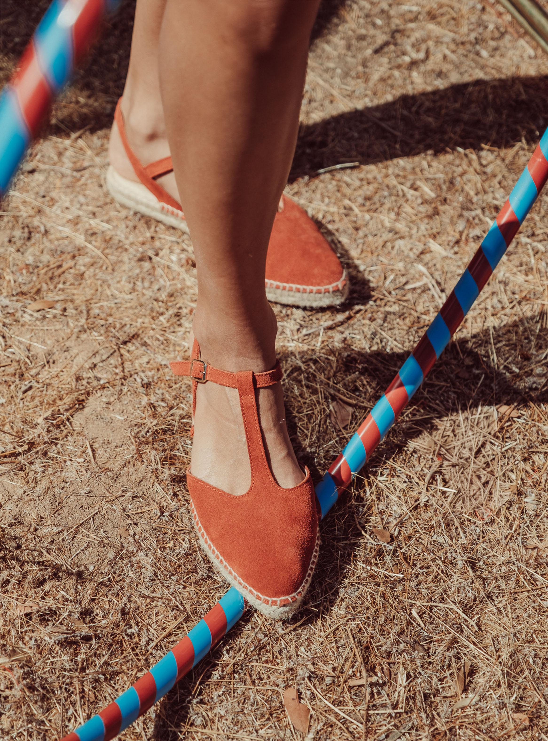 Alpargata Cadiz Terracota Cuero Mujer-2