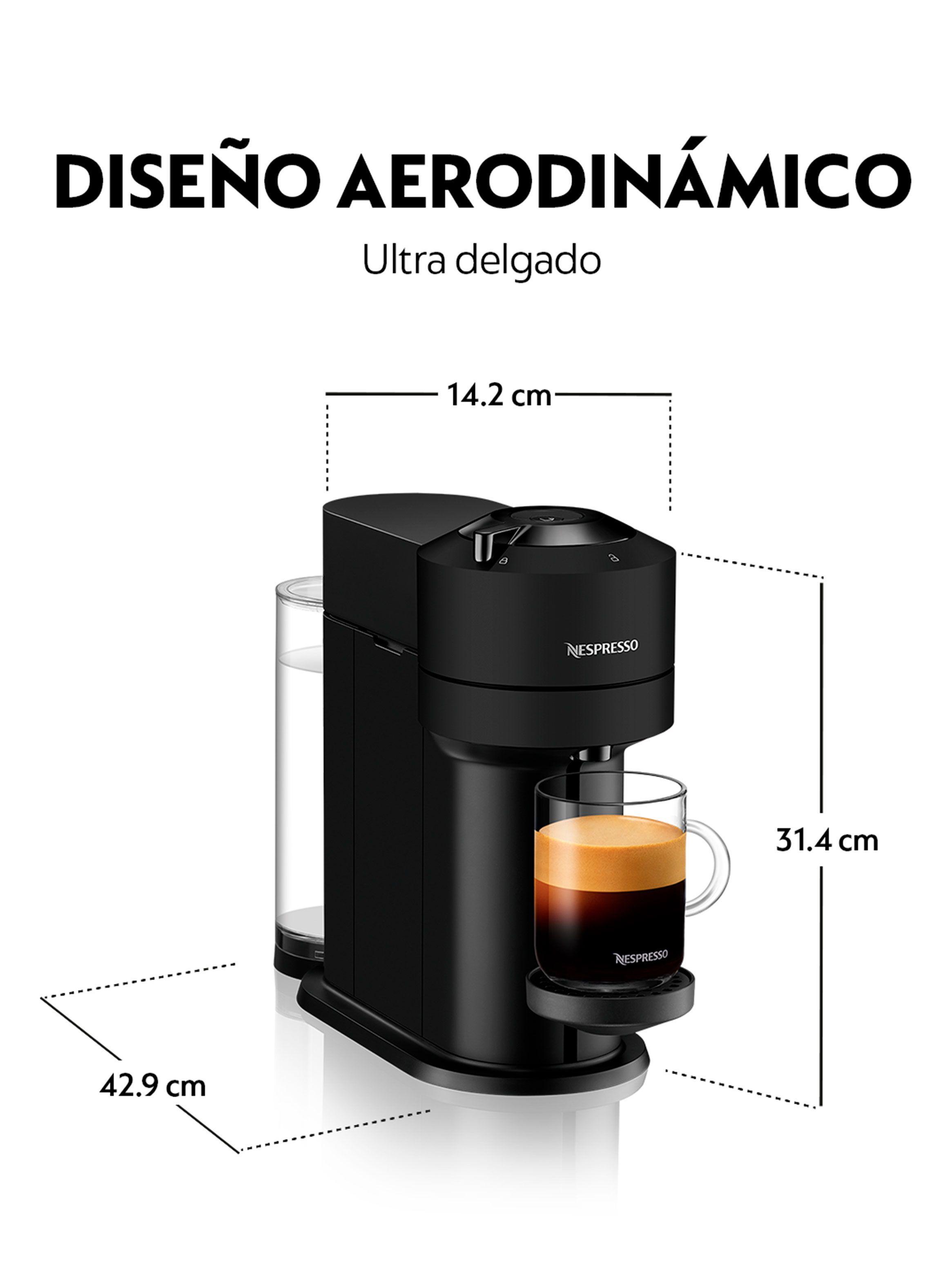 Cafetera de Cápsulas Vertuo Next Negra Mate-2