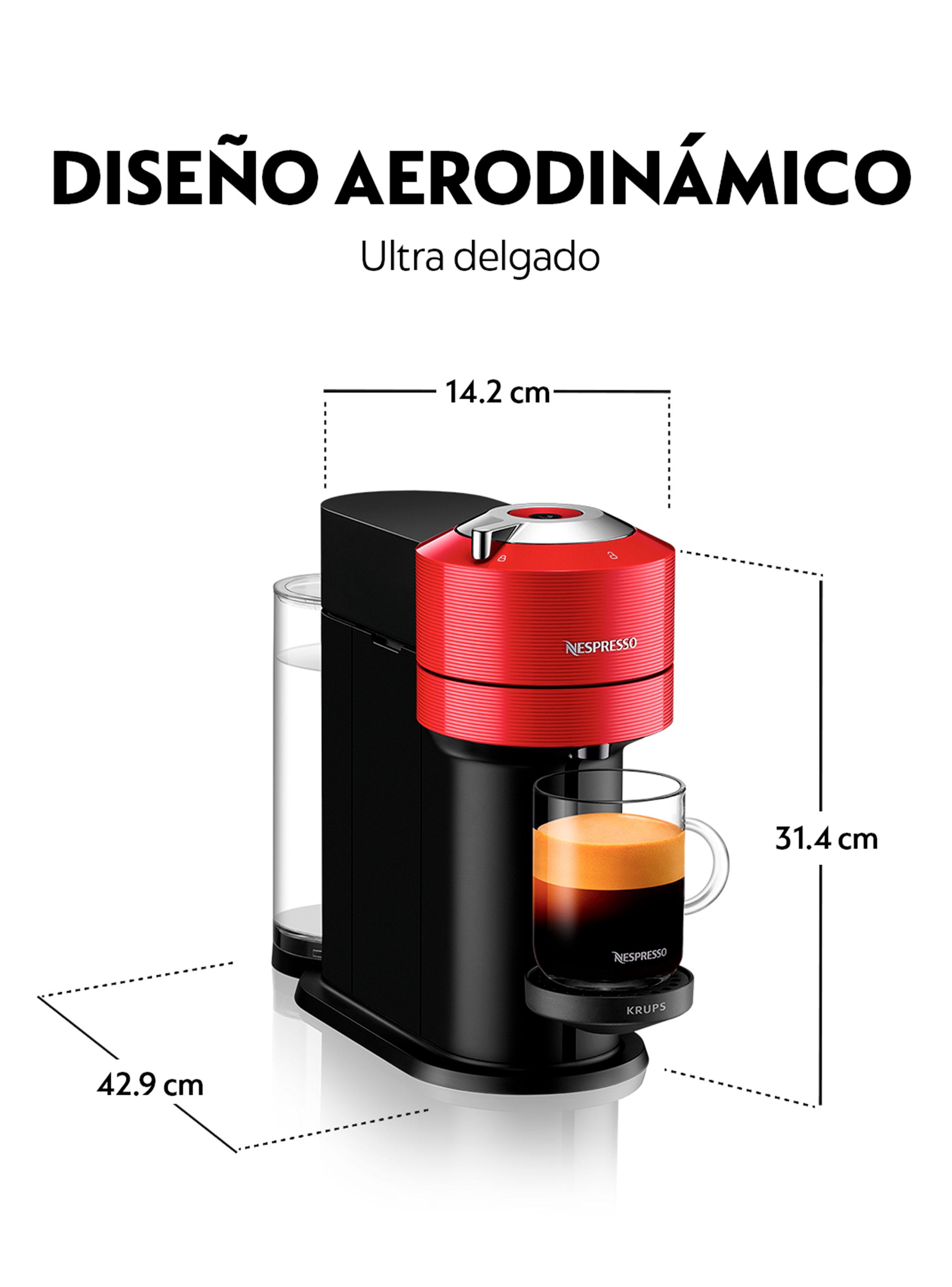 Cafetera de Cápsulas Vertuo Next Roja-2