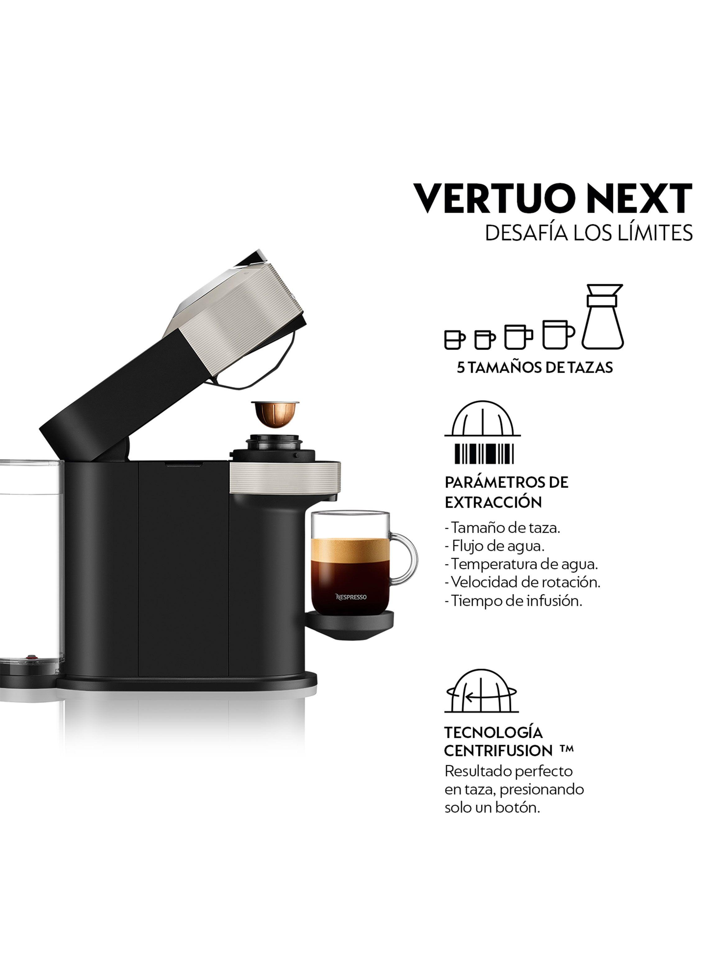 Cafetera de Cápsulas Vertuo Next Gris-5