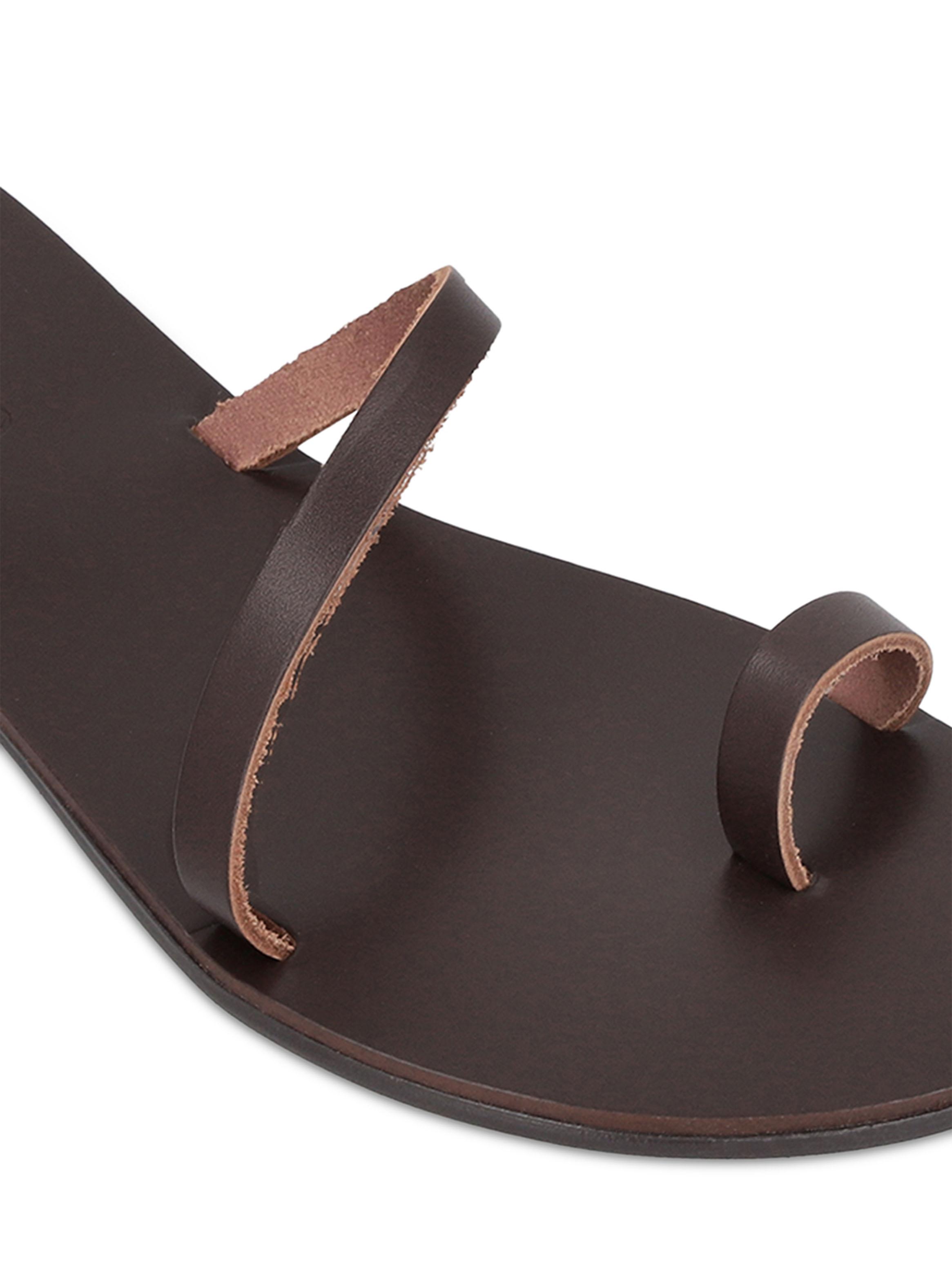 Sandalia Icaria Cuero Mujer-4