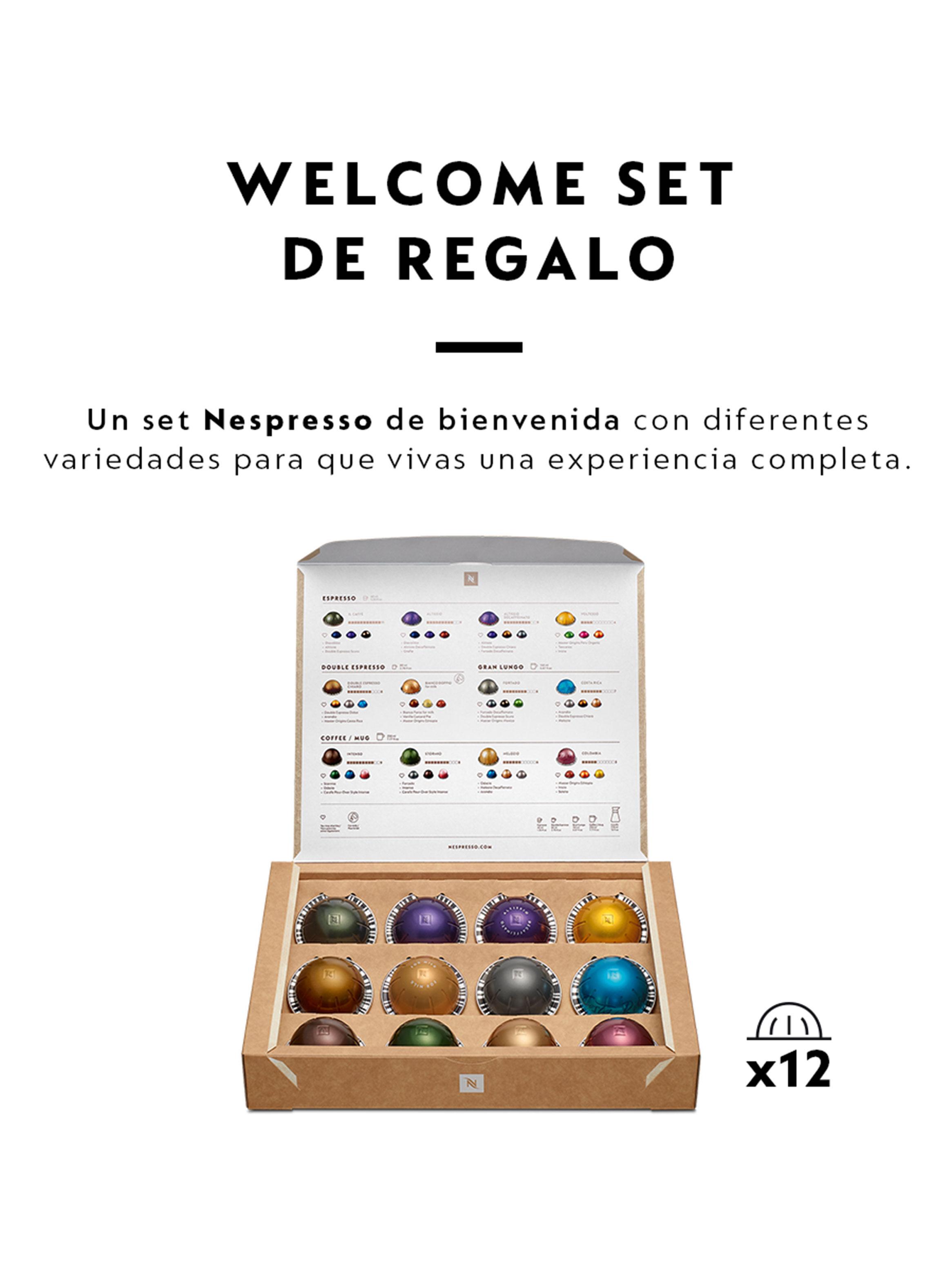 Cafetera de Cápsulas Vertuo Next Roja + Espumador de Leche Aeroccino 3-7