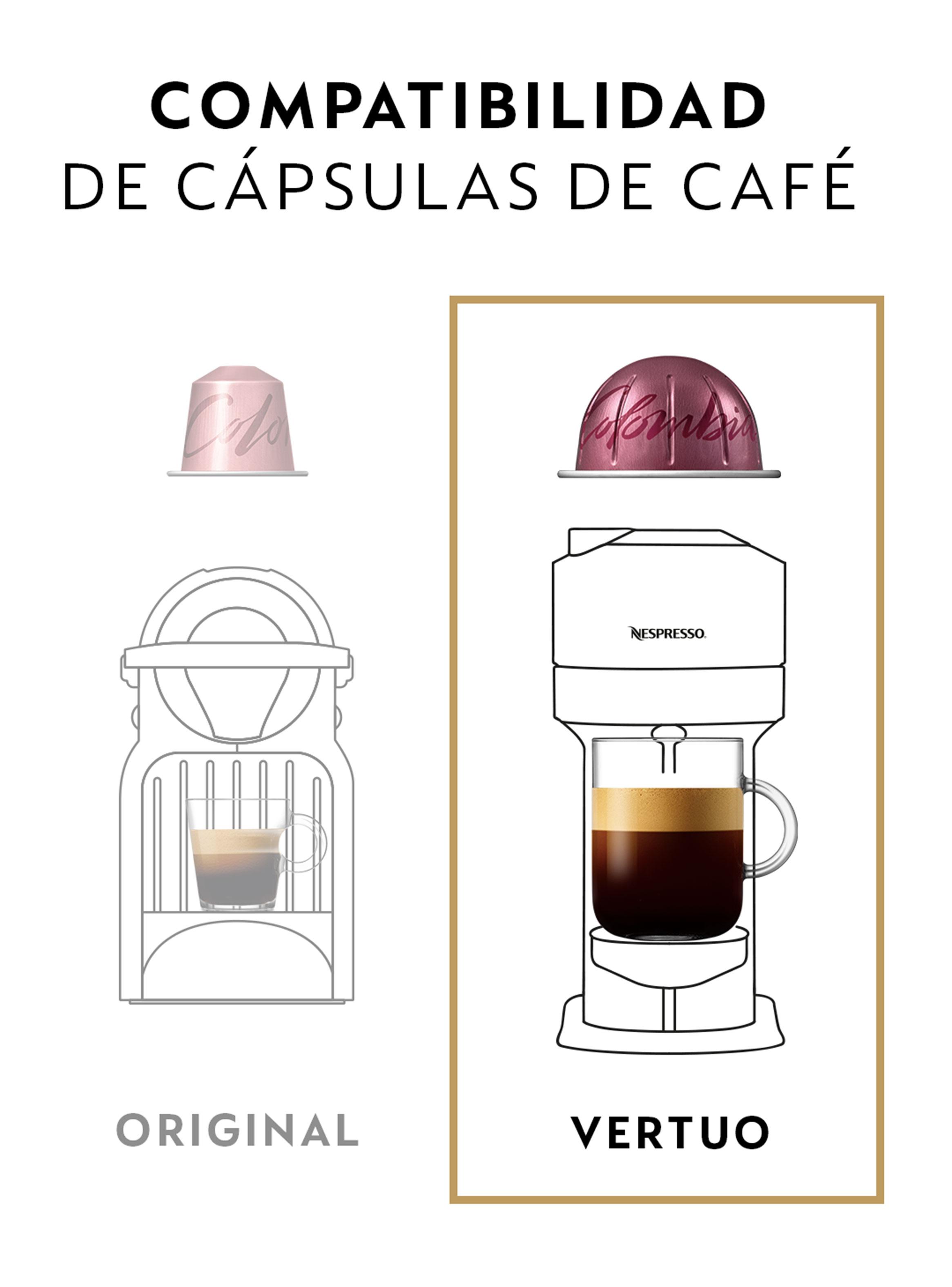 Cafetera de Cápsulas Vertuo Next Gris + Espumador de Leche-7