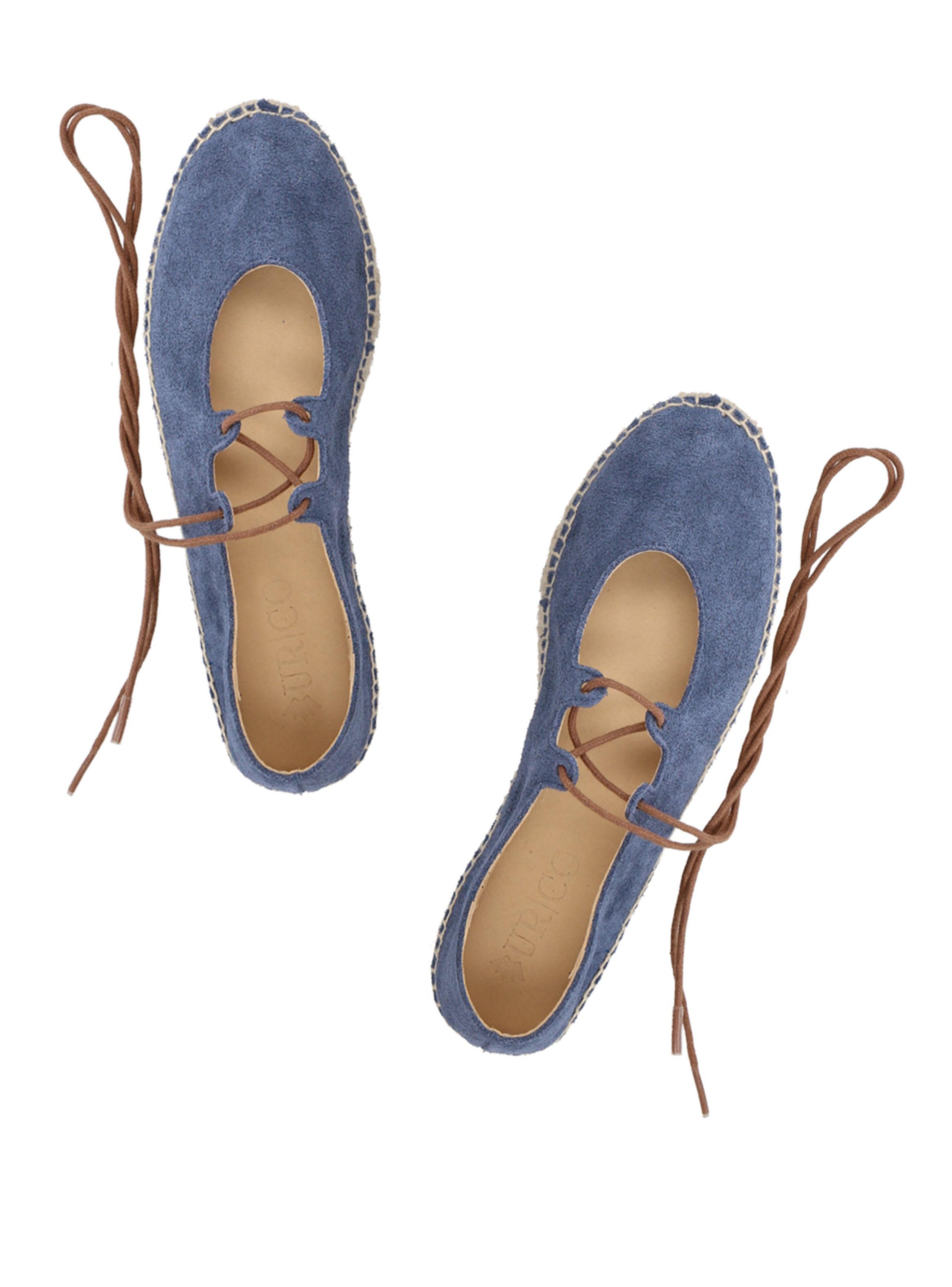 Alpargata Nina Jeans Cuero Mujer-2