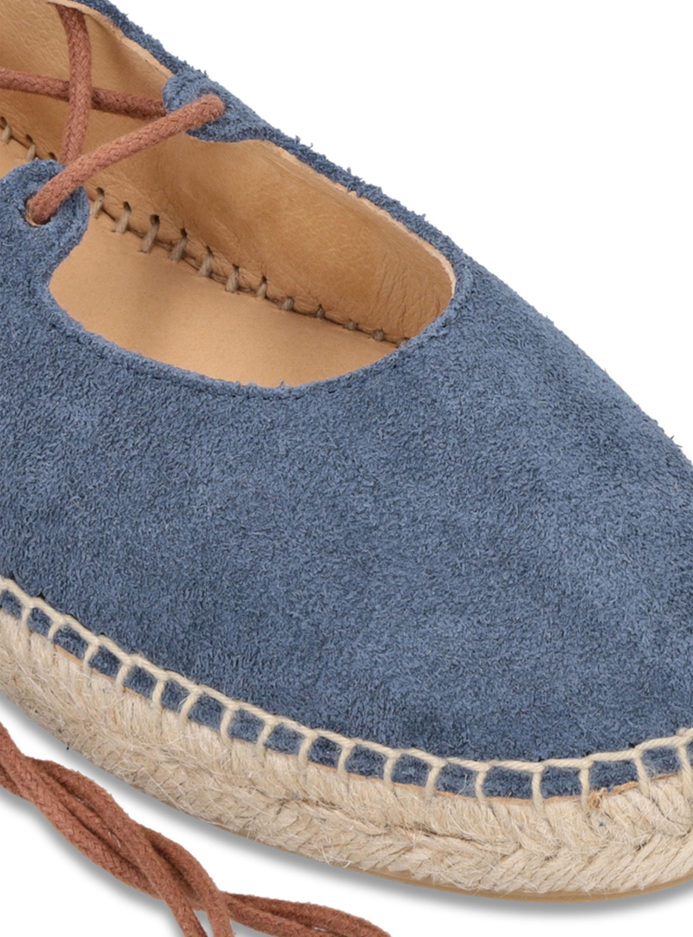Alpargata Nina Jeans Cuero Mujer-4