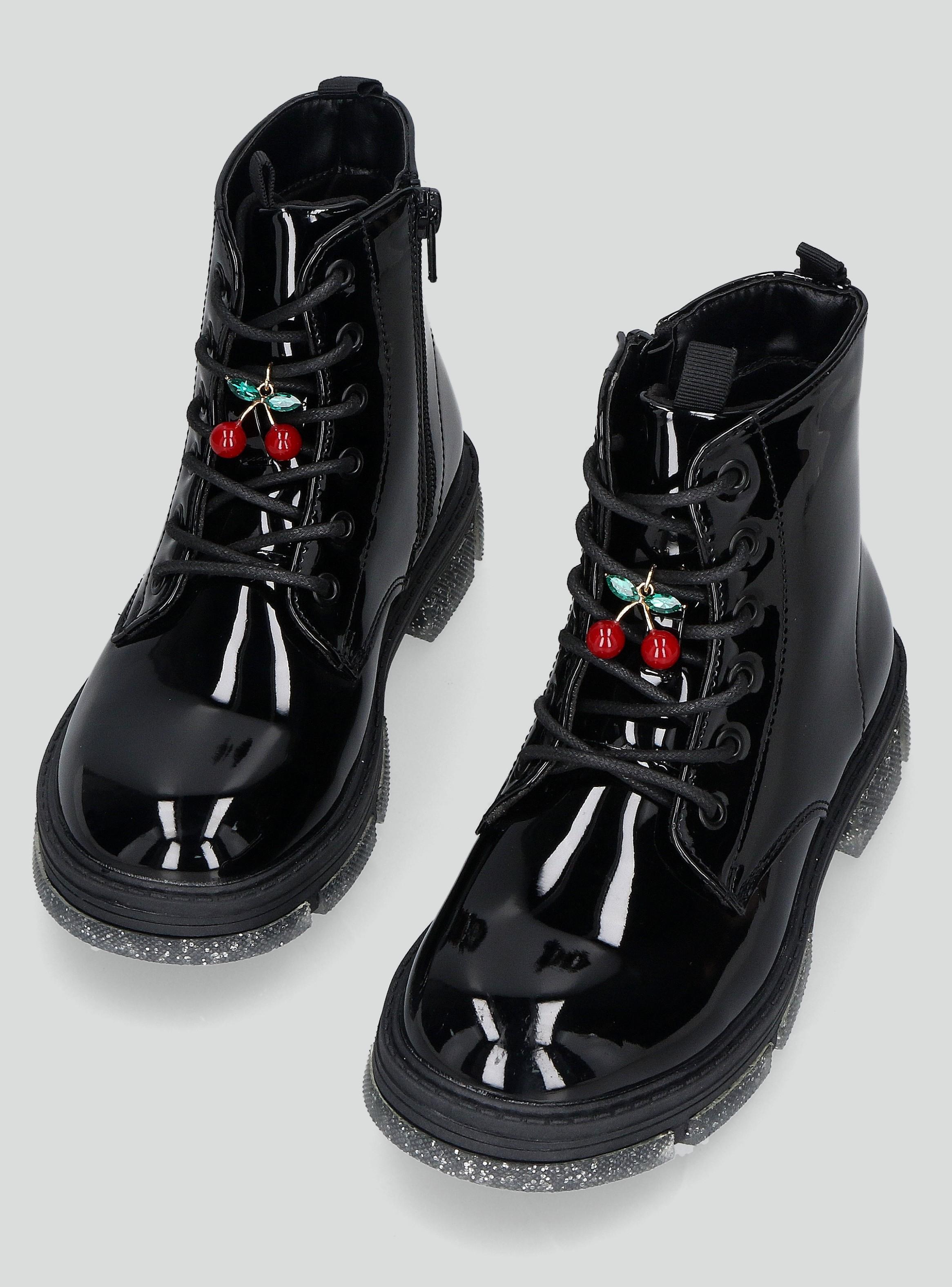 Botín Combat con Charm Niña-2