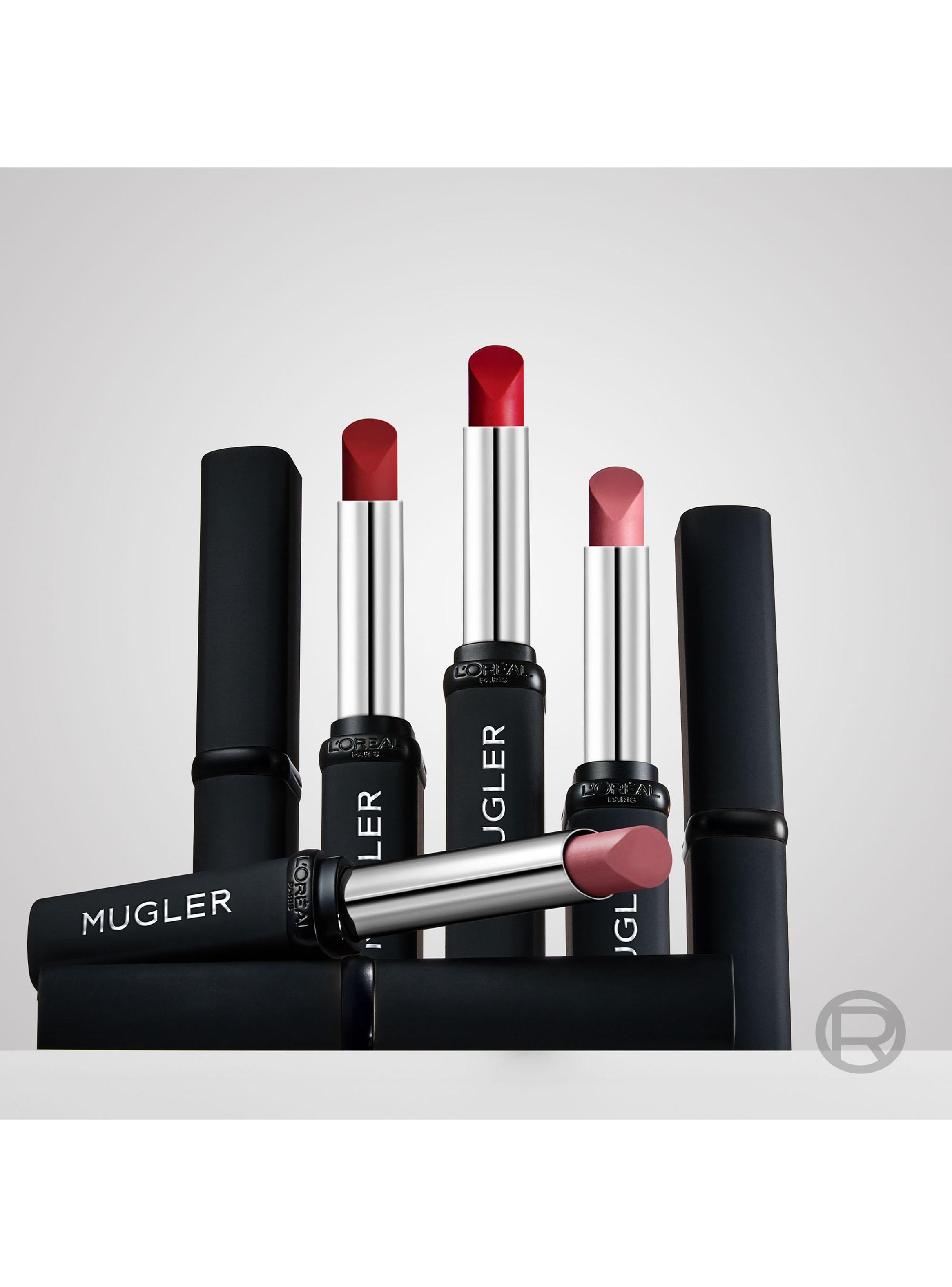 L'Oréal Paris X Mugler Power Matte Lipstick Nude 02-4