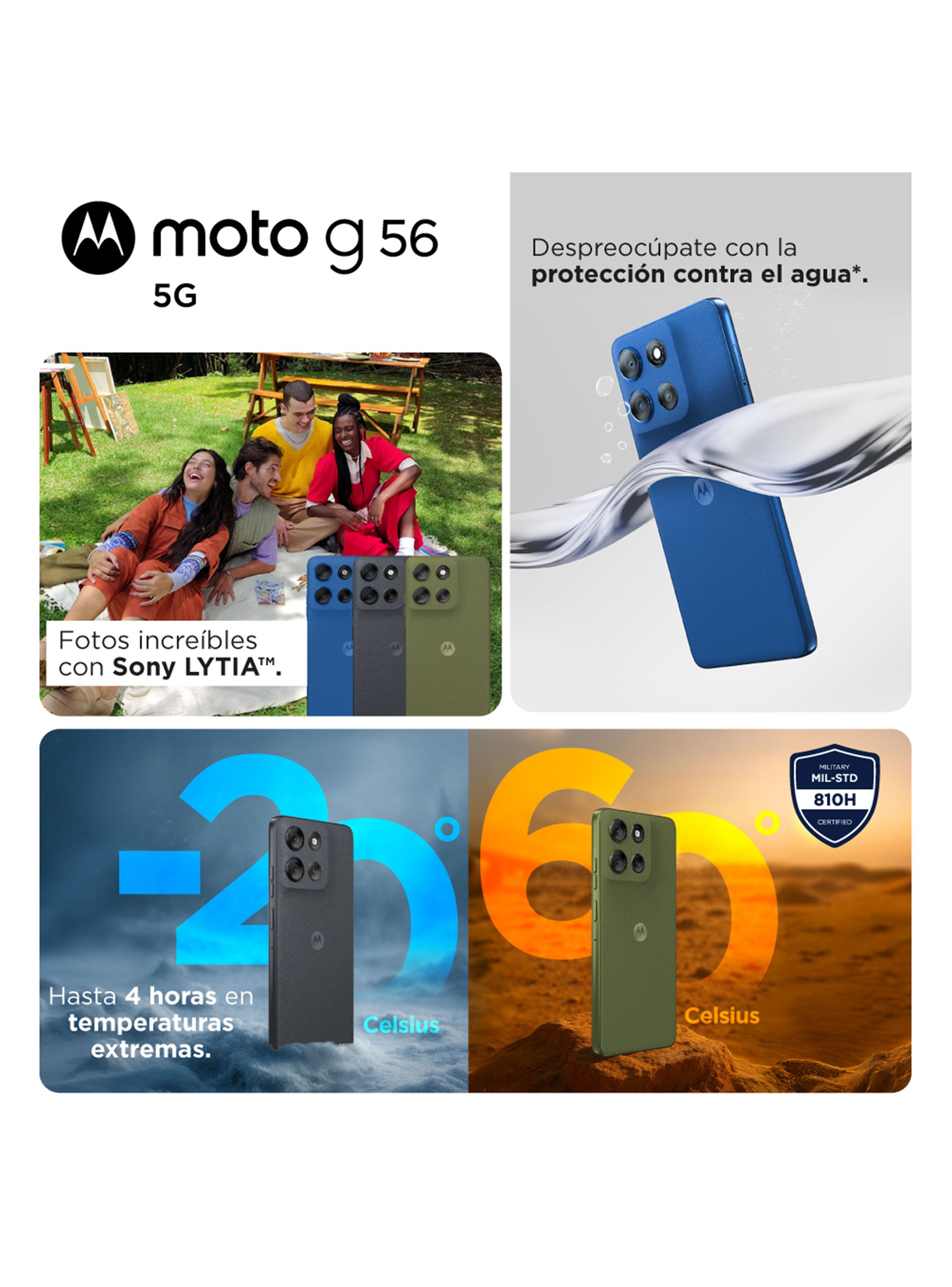 Smartphone Moto G56 5G 256GB 6.72'' Gris Liberado-4