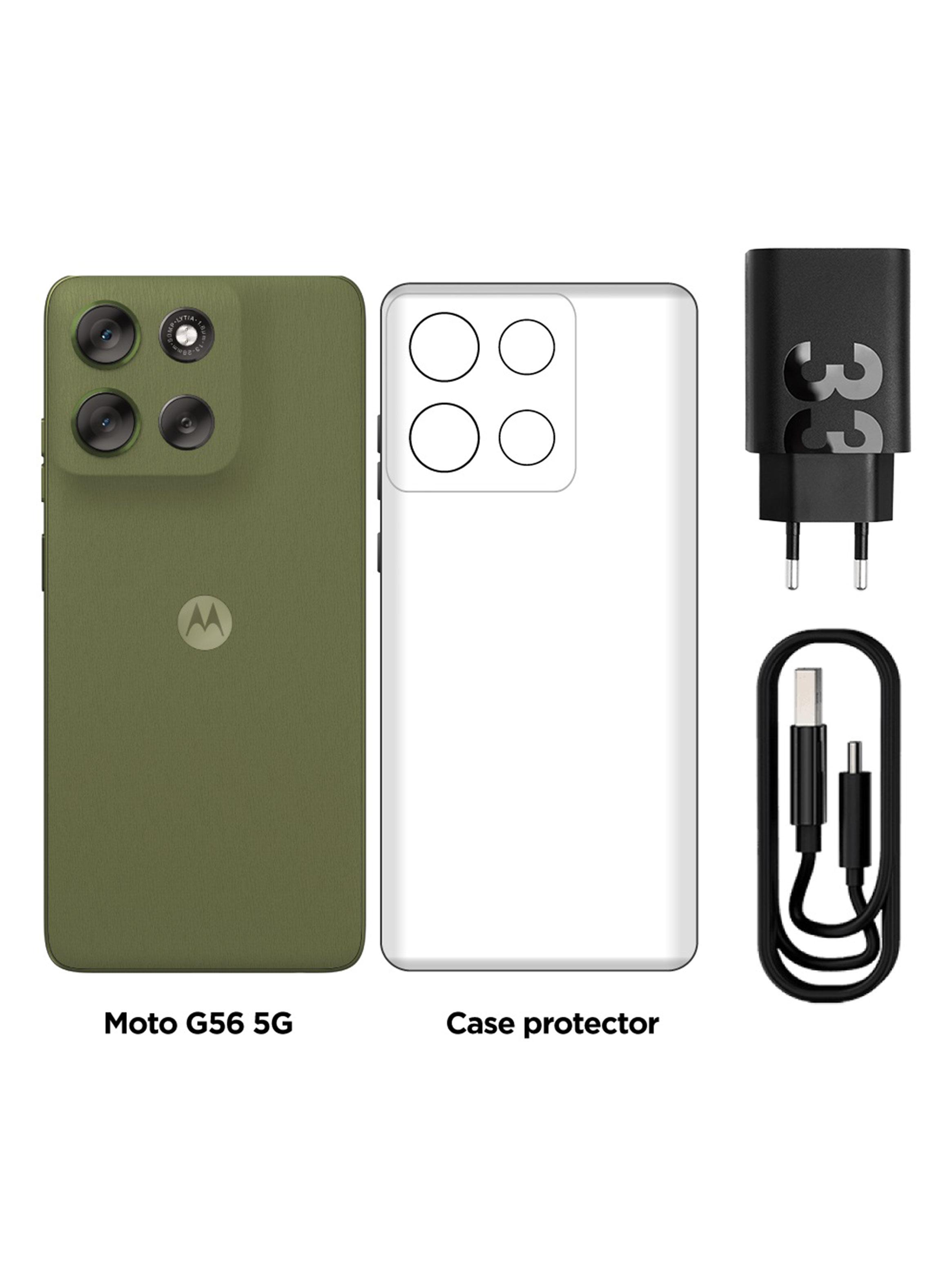 Smartphone Moto G56 5G 256GB 6.72' Verde Liberado-3