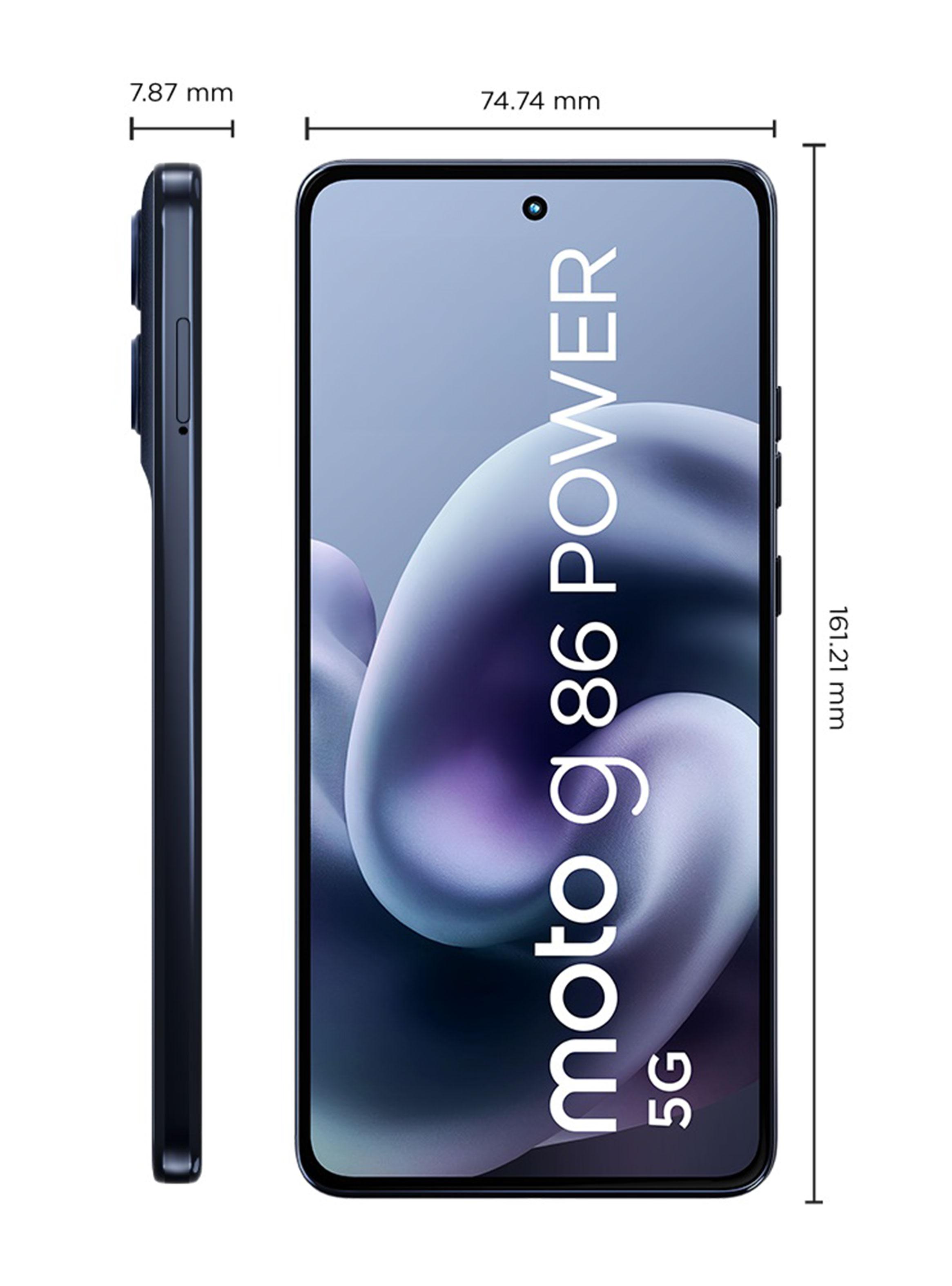 Smartphone Moto G86 Power 5G 256GB 6.67' Azul Liberado-1