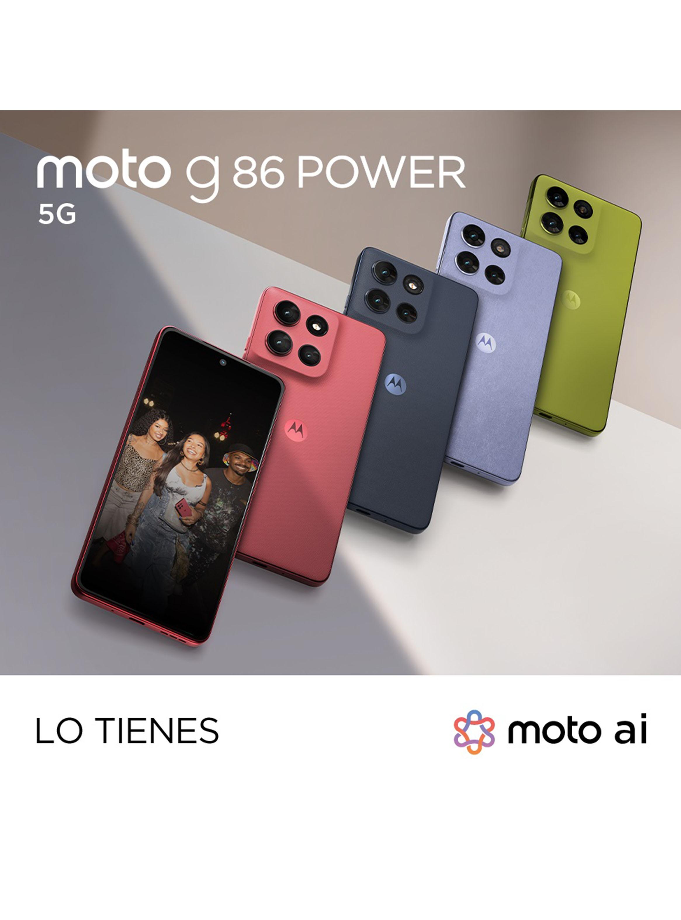 Smartphone Moto G86 Power 5G 256GB 6.67' Azul Liberado-3