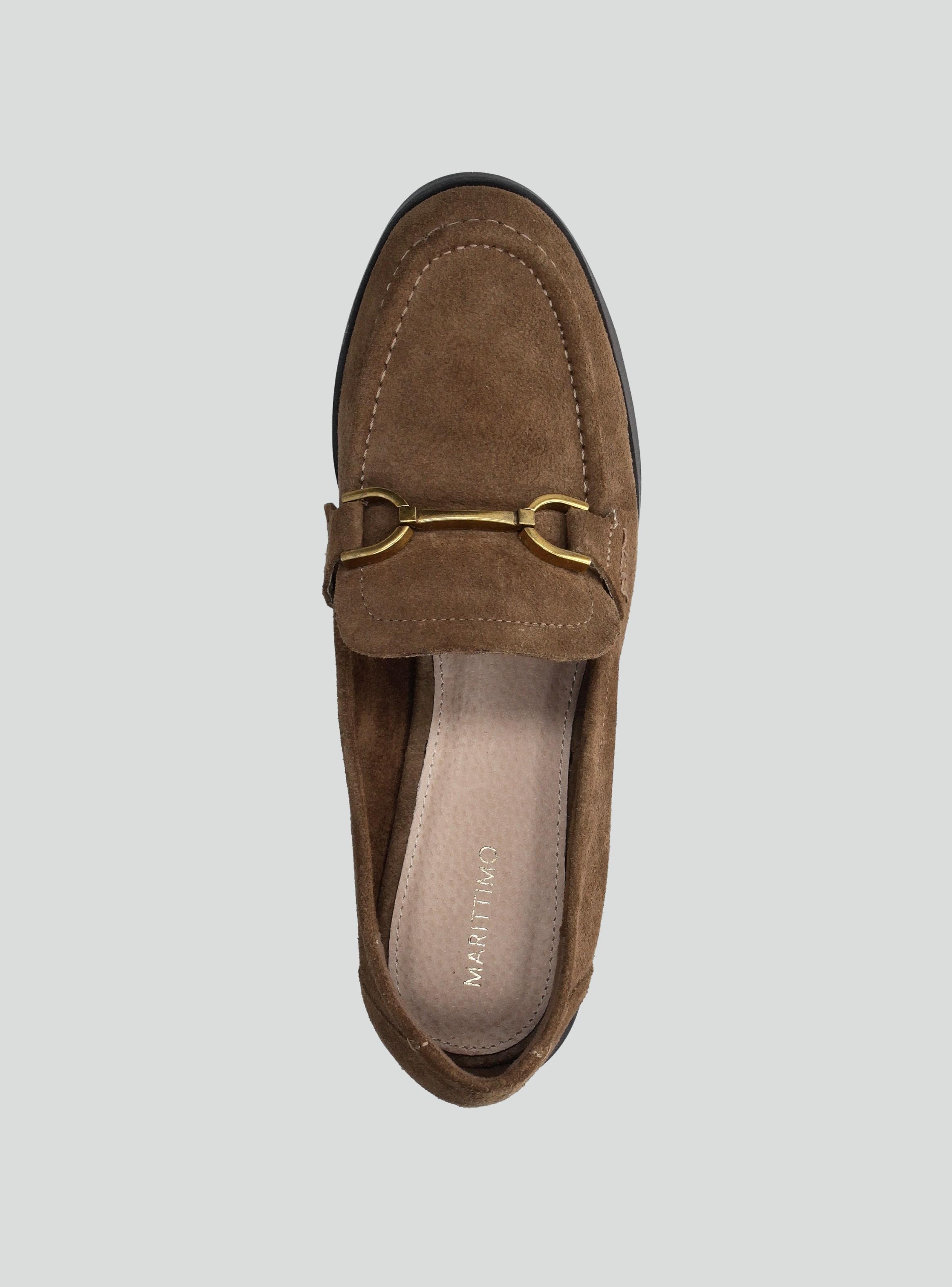 Mocasín de Cuero con Hebilla Mujer-2