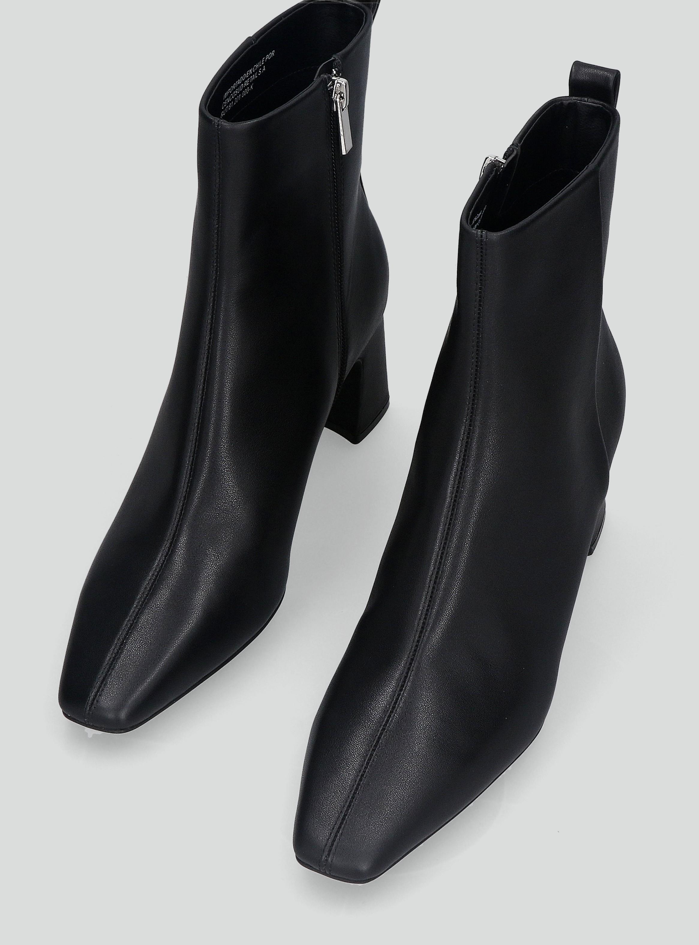 Botín Cuero  Mujer-2