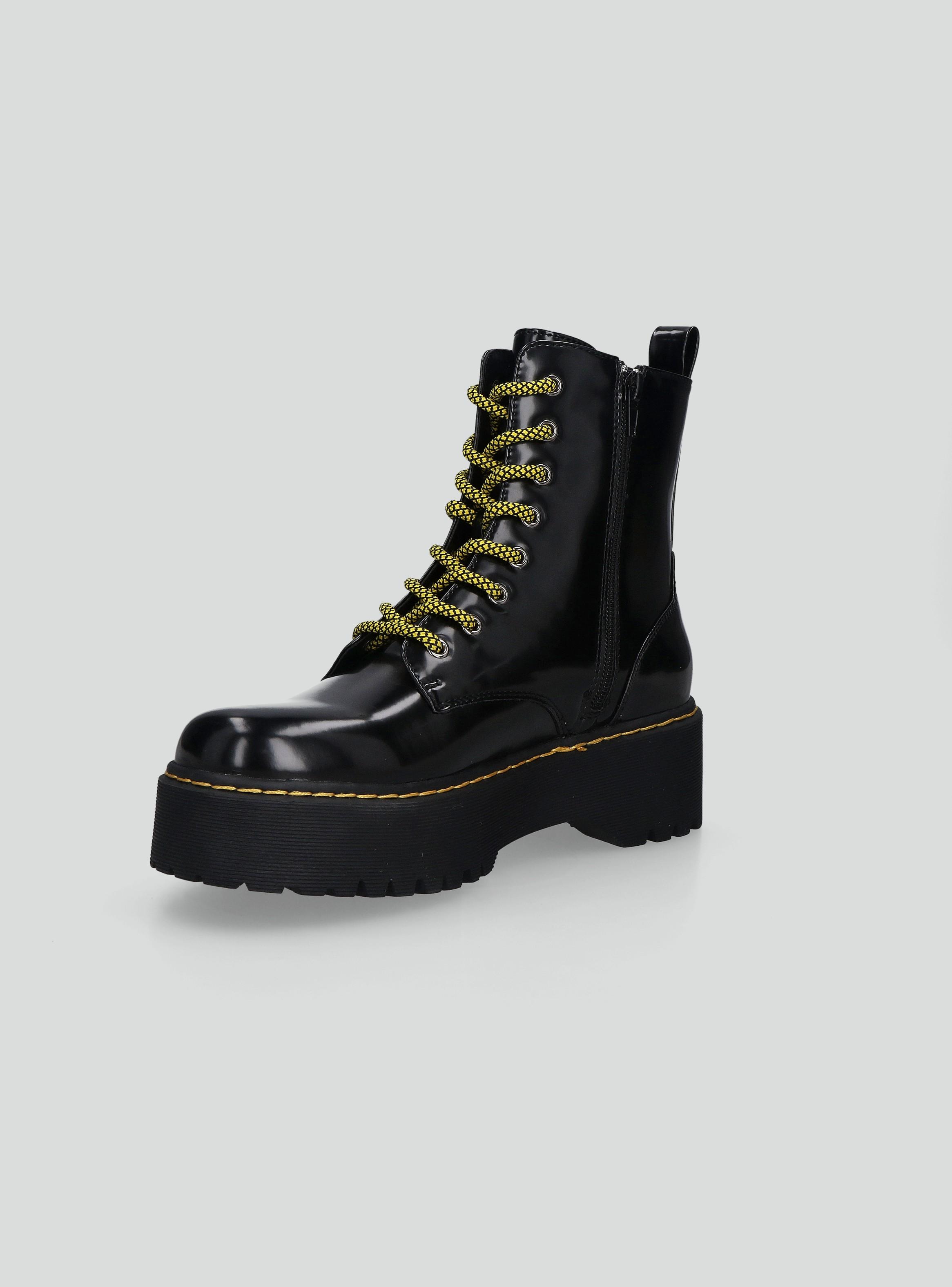 Bototo Plataforma Cordones Mujer-2