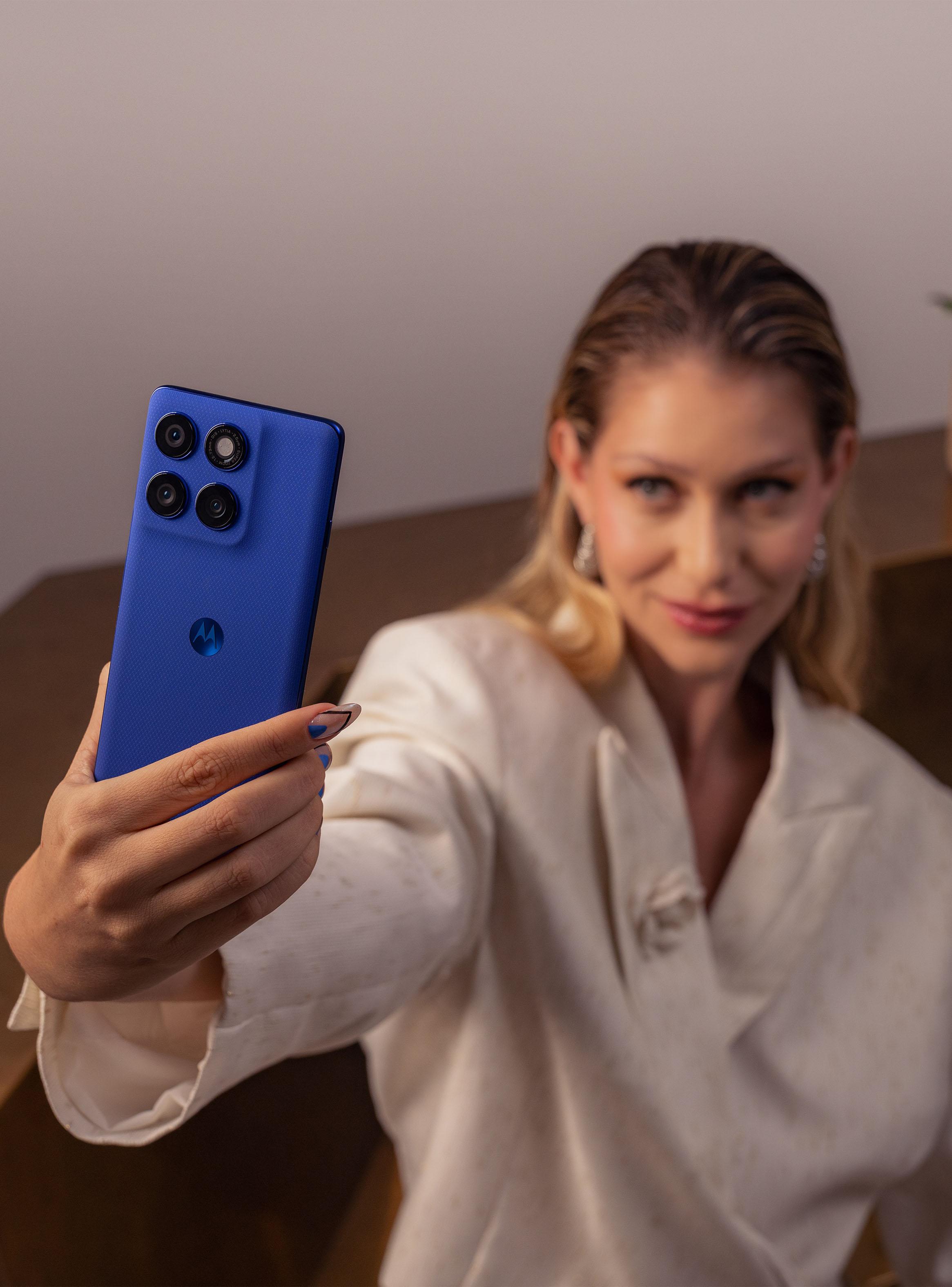 Smartphone Edge 60 Pro 5G 512GB 6.67' Azul Liberado-4